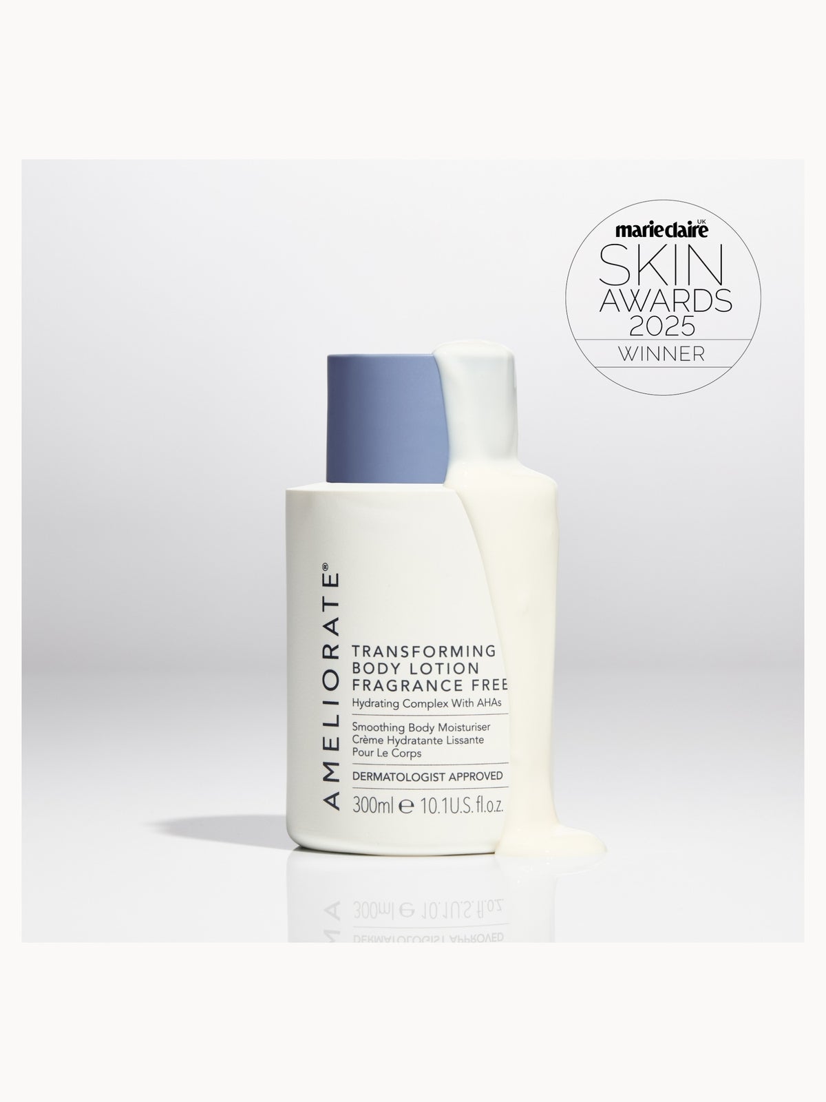 AMELIORATE Transforming Body Lotion Fragrance Free 500ml 2