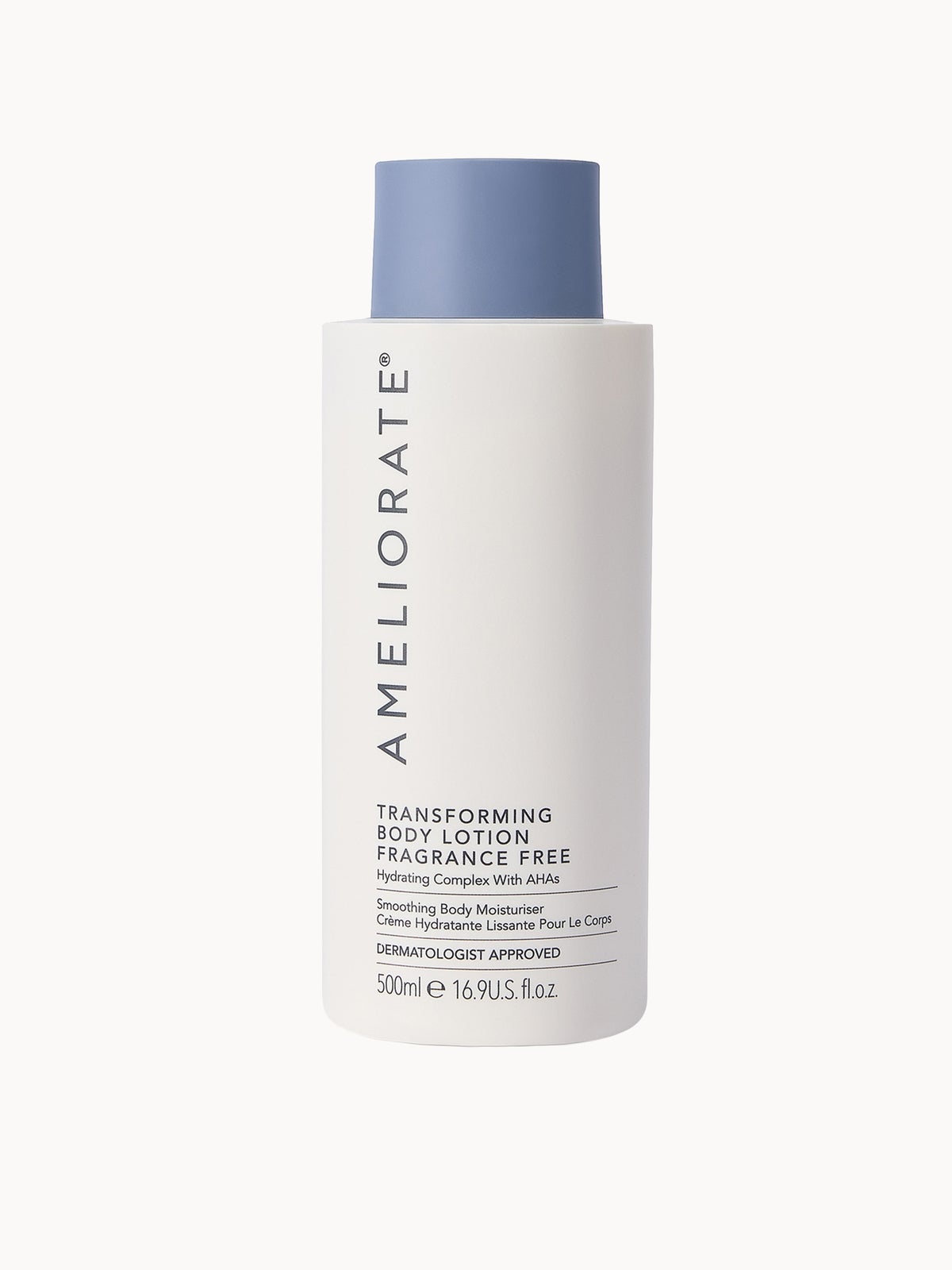 AMELIORATE Transforming Body Lotion Fragrance Free 500ml