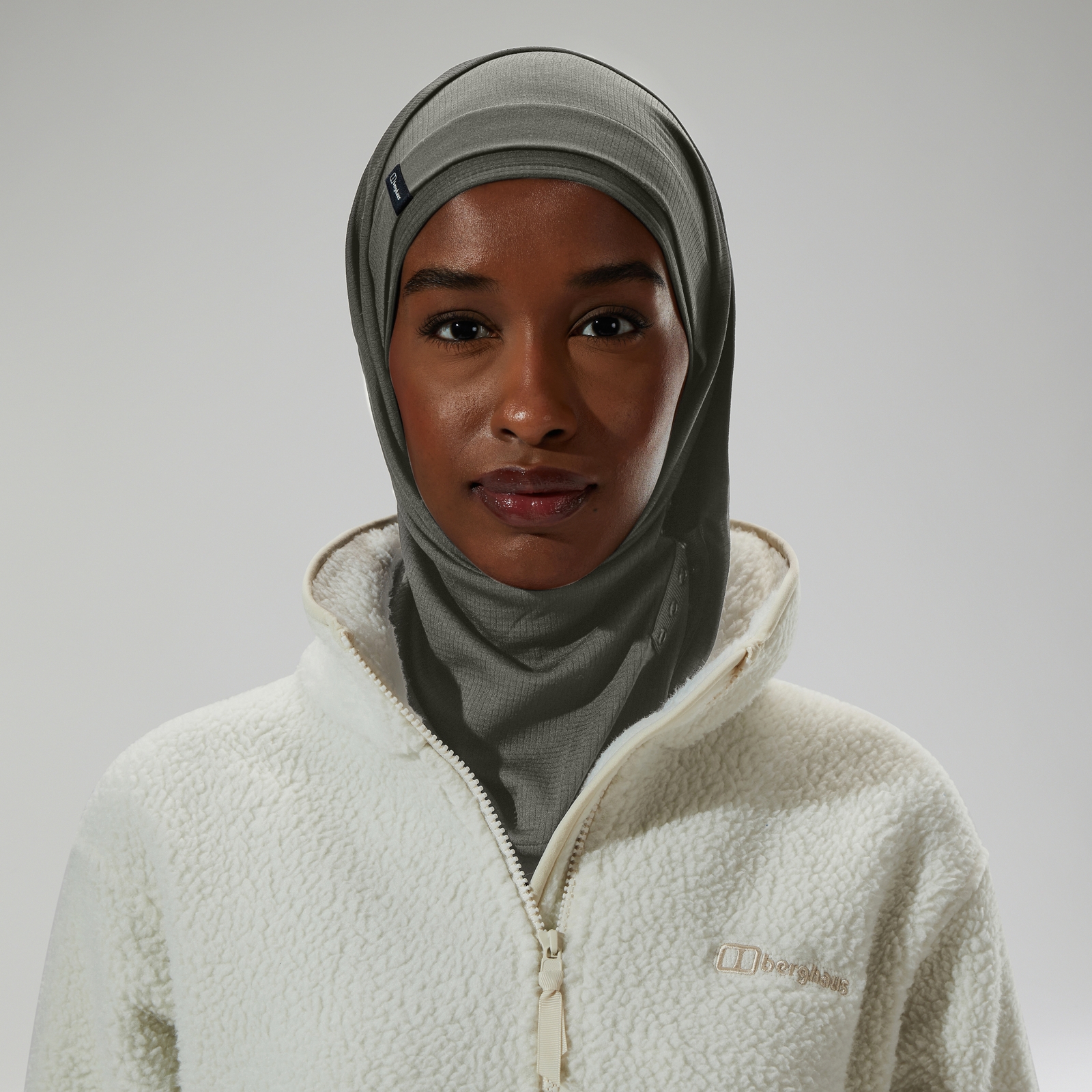 Image of Women's Hijab - Grey