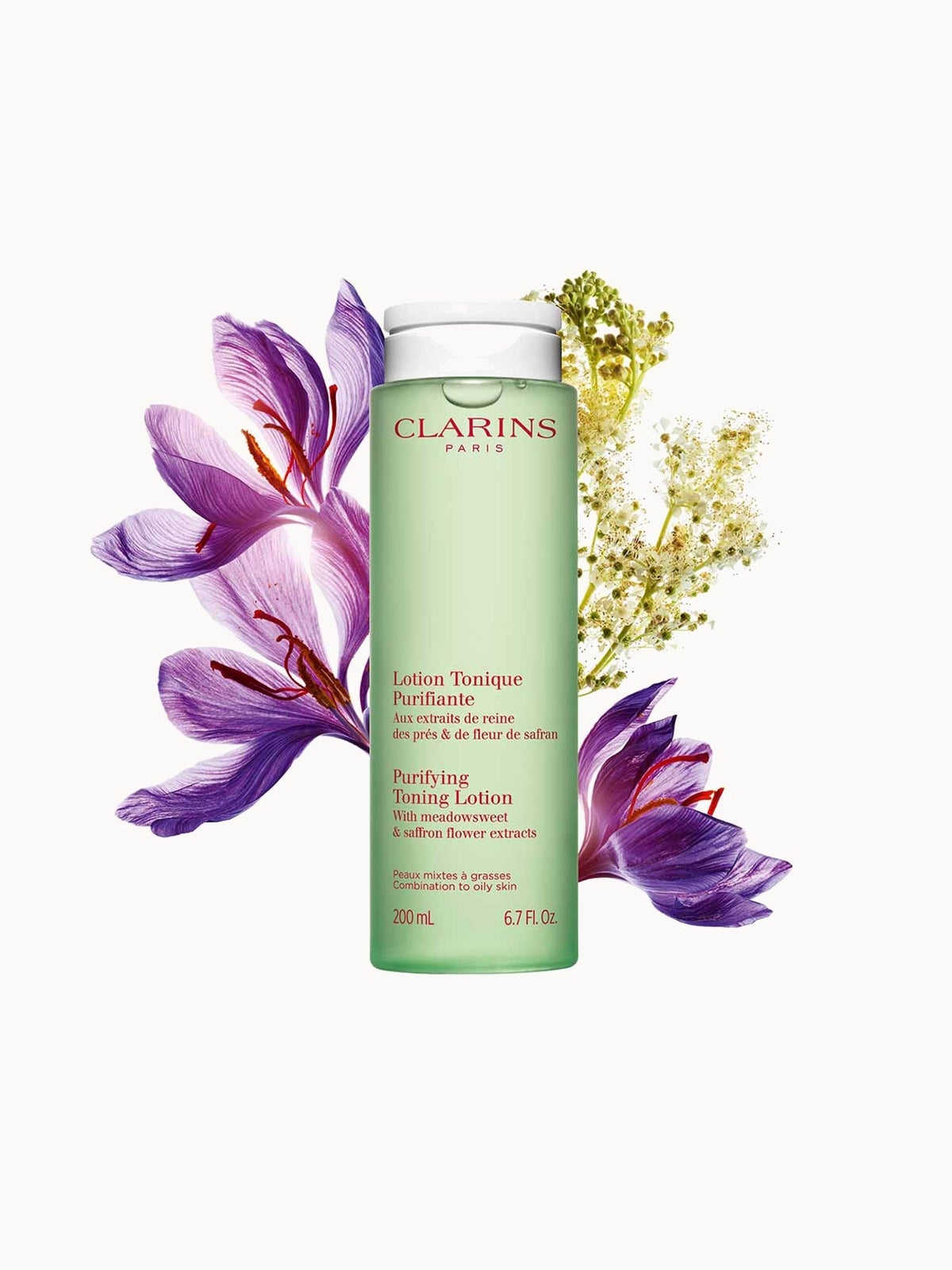 Clarins Purifying Toning Lotion Combination/Oily Skin 200ml, photo 2