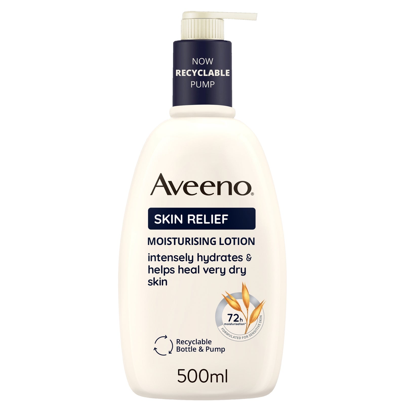 Aveeno Skin Relief Lotion Duo for Intense Hydration 1L Mega Bundle 2