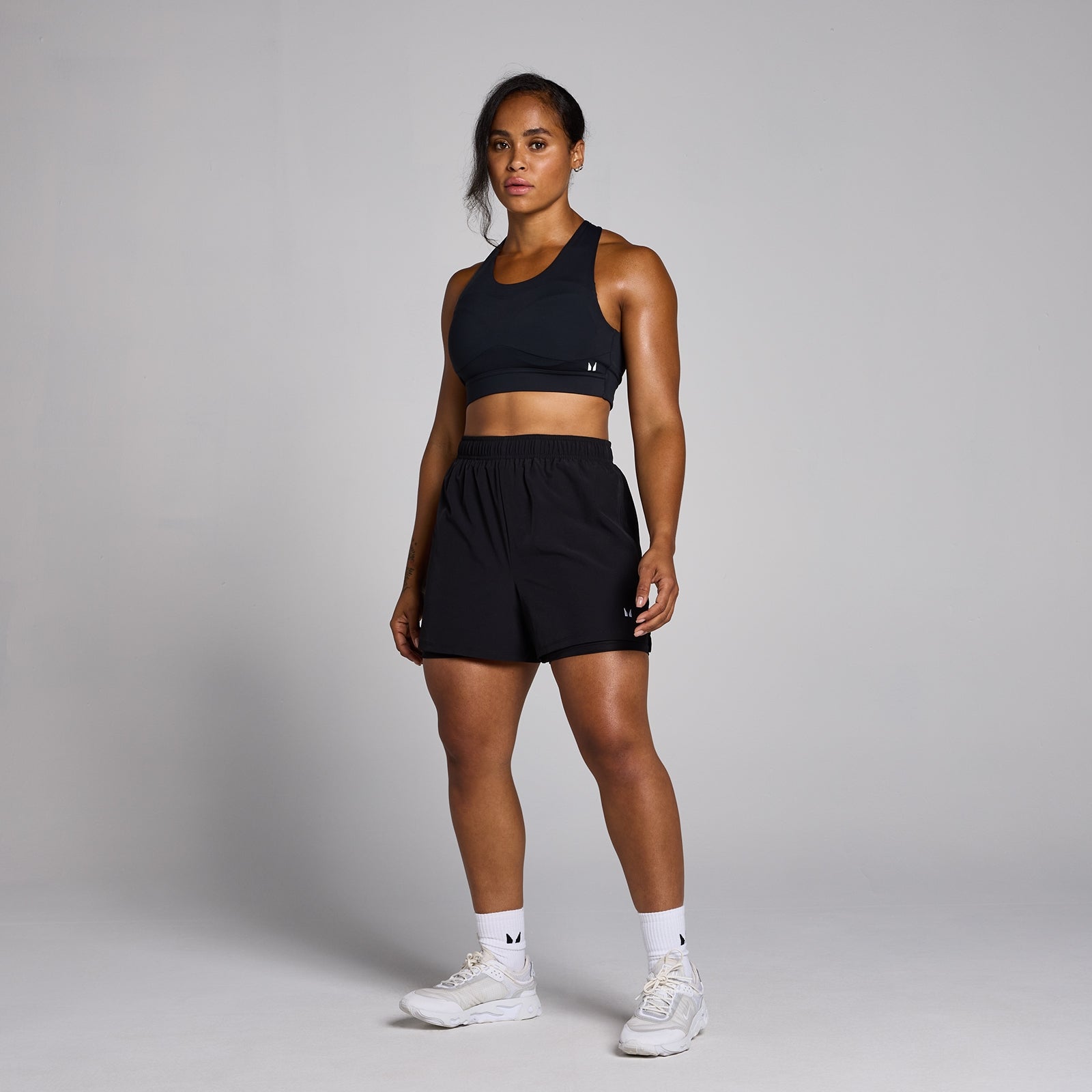 MP Trainingsshorts 2-in-1 Short für Damen — Schwarz - XS — Bild 5