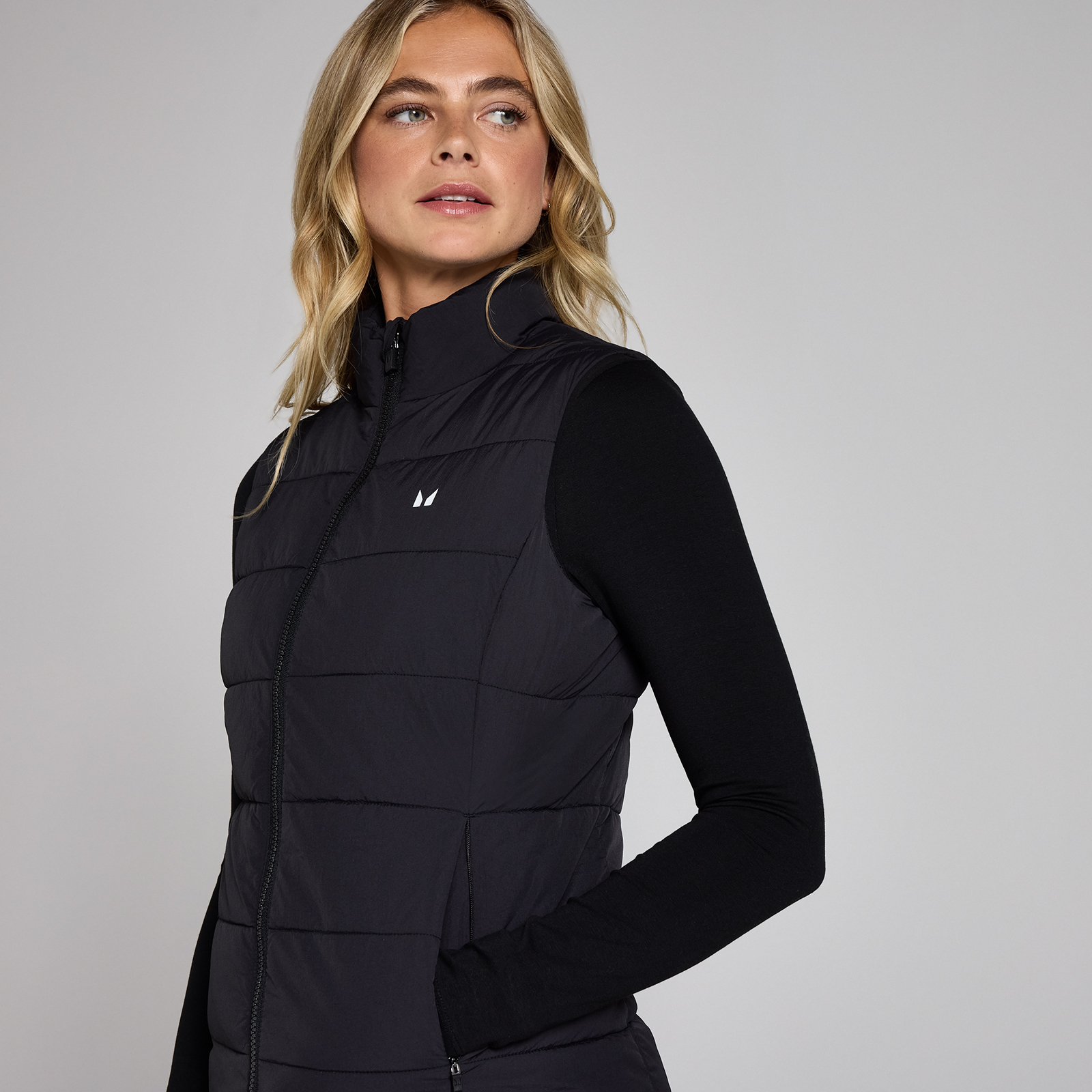 Thumbnail - MP Damen Leichte Steppweste – Schwarz - XS