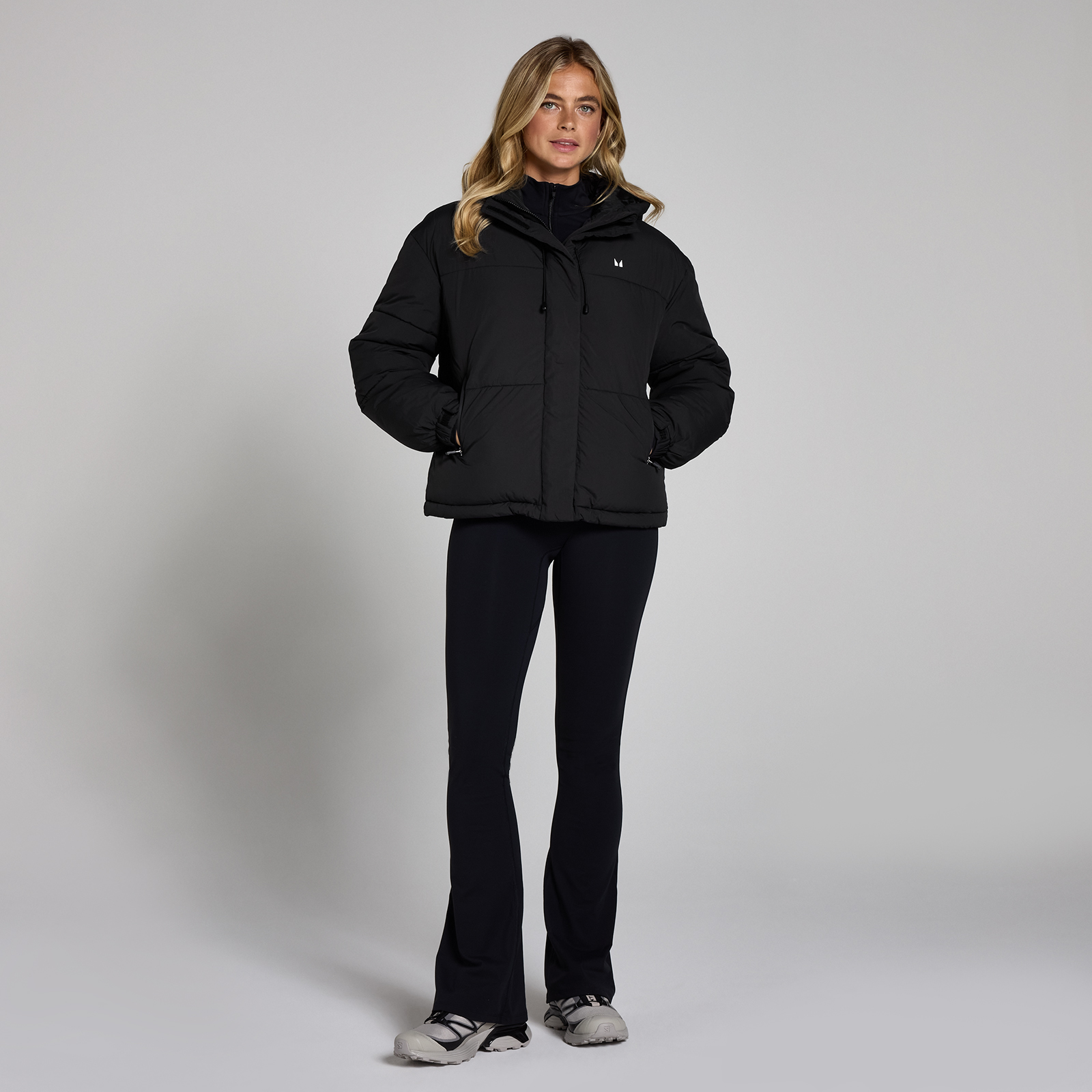 Thumbnail - MP Damen Kurze Steppjacke – Schwarz - S