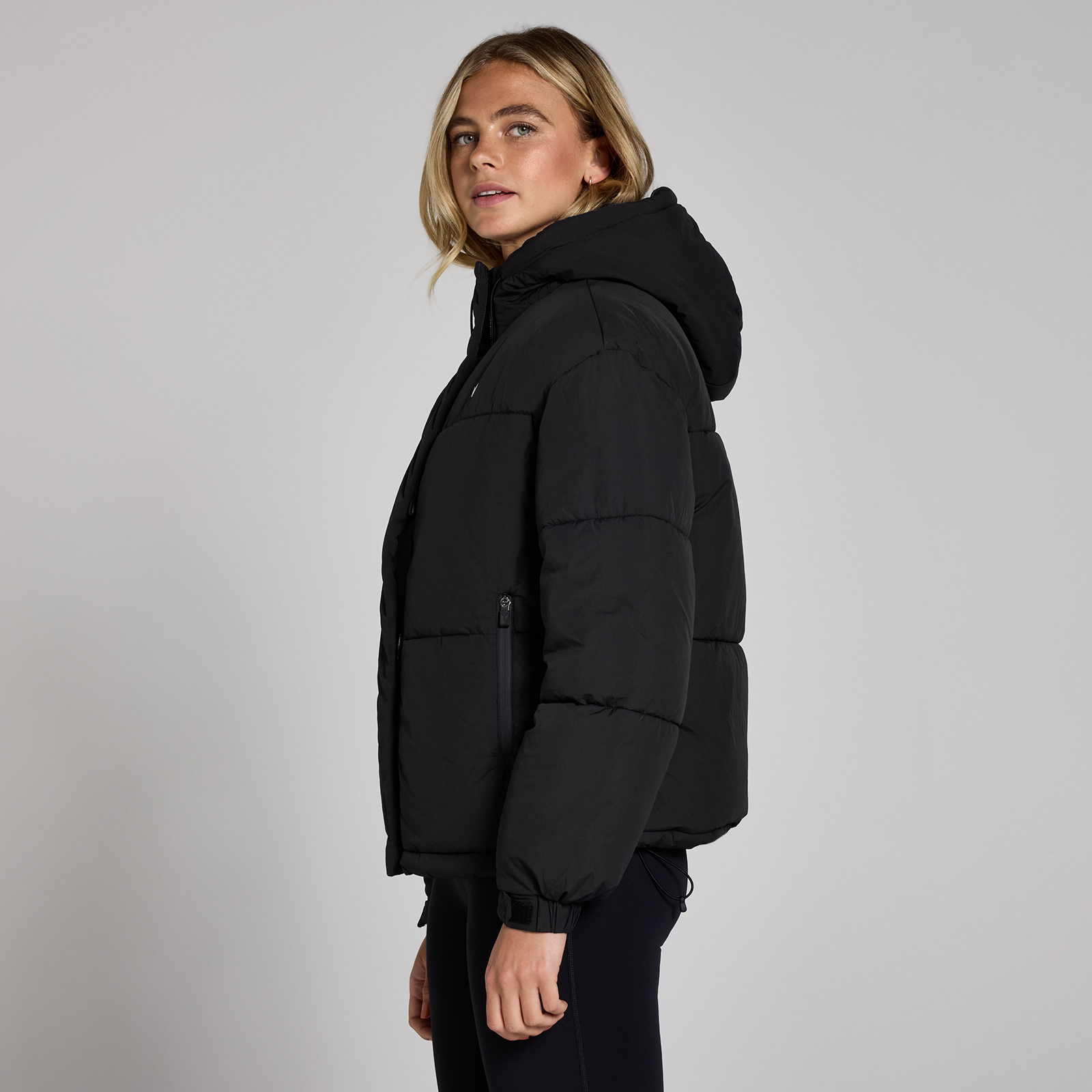 Thumbnail - MP Damen Kurze Steppjacke – Schwarz - S
