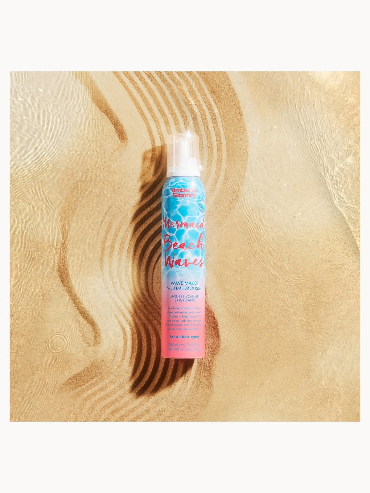 Umberto Giannini Mermaid Beach Waves Mousse 200ml 2