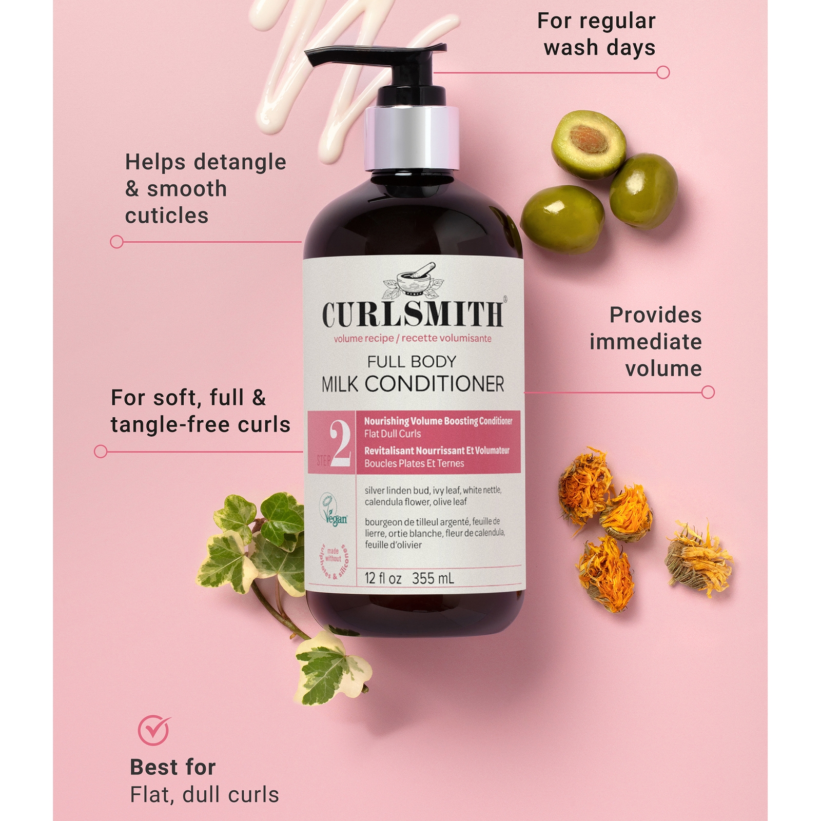 Thumbnail - Curlsmith Full Body Milk Conditioner 355ml