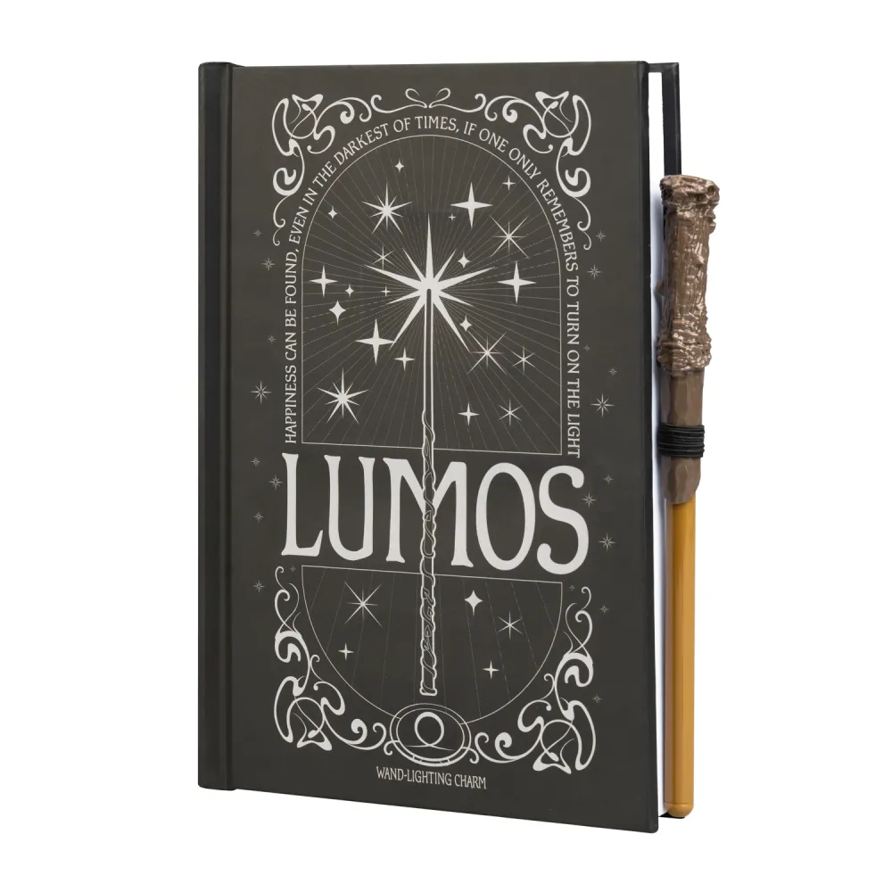 Click to view product details and reviews for Harry Potter Lumos Maxima Premium A5 Notebook With Light.