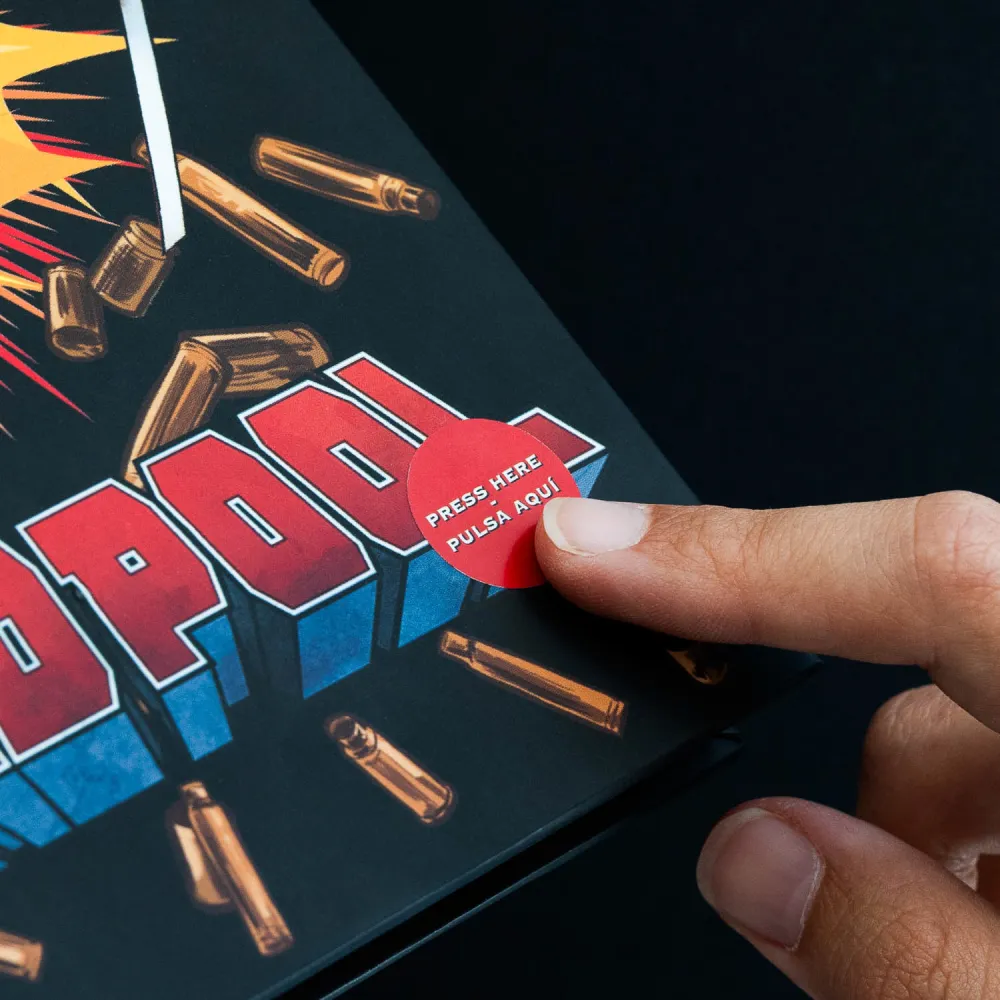 Marvel Deadpool A5 Premium Notebook With Light Marvel Deadpool A5 Premium Notebook With Light