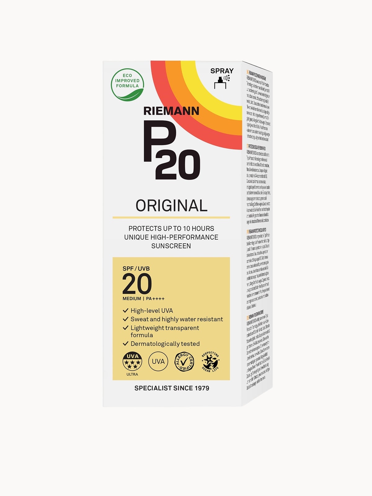 Riemann P20 Original SPF20 Spray 200ml 3