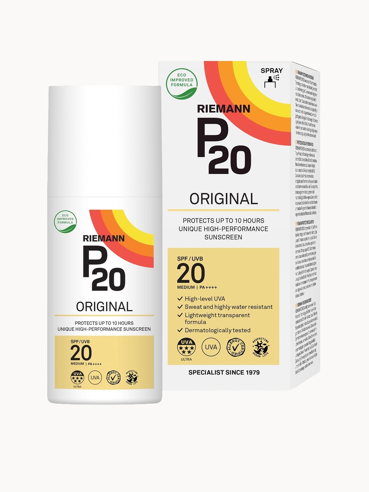 Riemann P20 Original SPF20 Spray 200ml 2