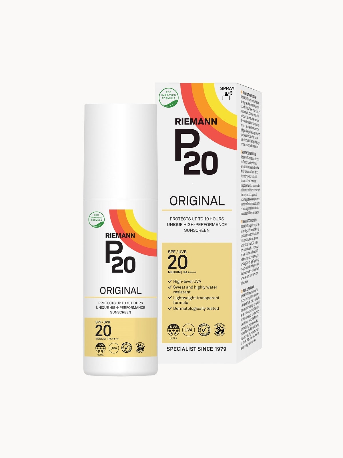 Riemann P20 Original SPF20 Spray 100ml 2