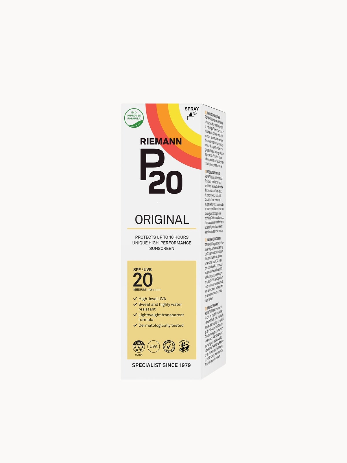 Riemann P20 Original SPF20 Spray 100ml 3