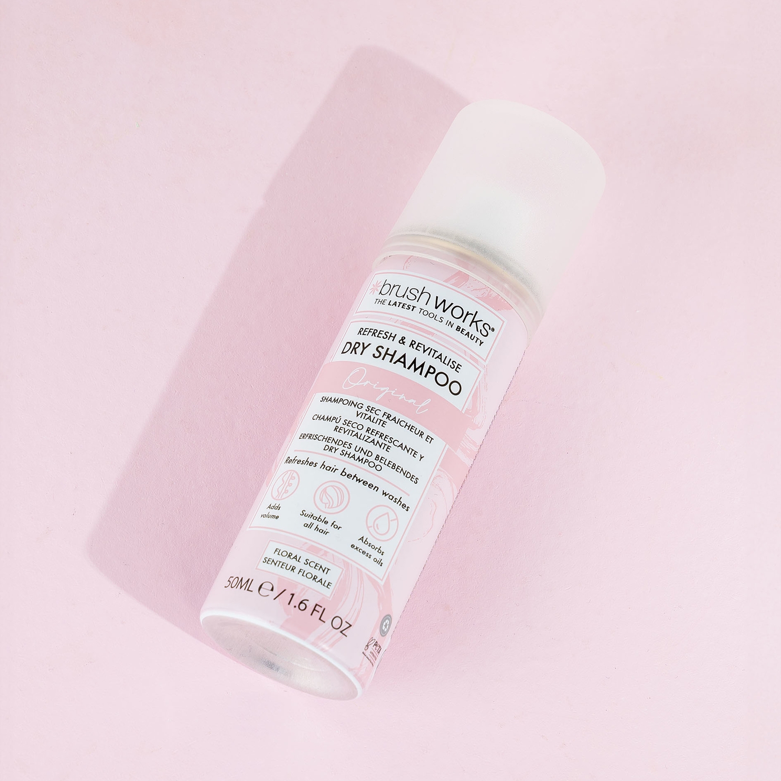 Thumbnail - brushworks Refresh & Revitalise Floral Dry Shampoo 50ml