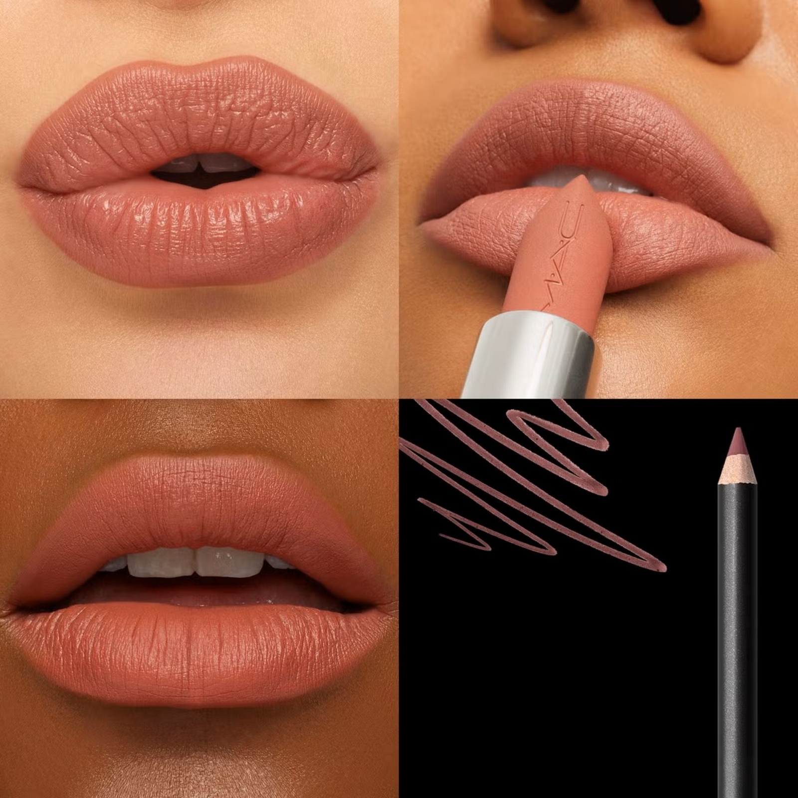 Thumbnail - MAC Macximal Silky Matte Lip Duo - Velvet Teddy