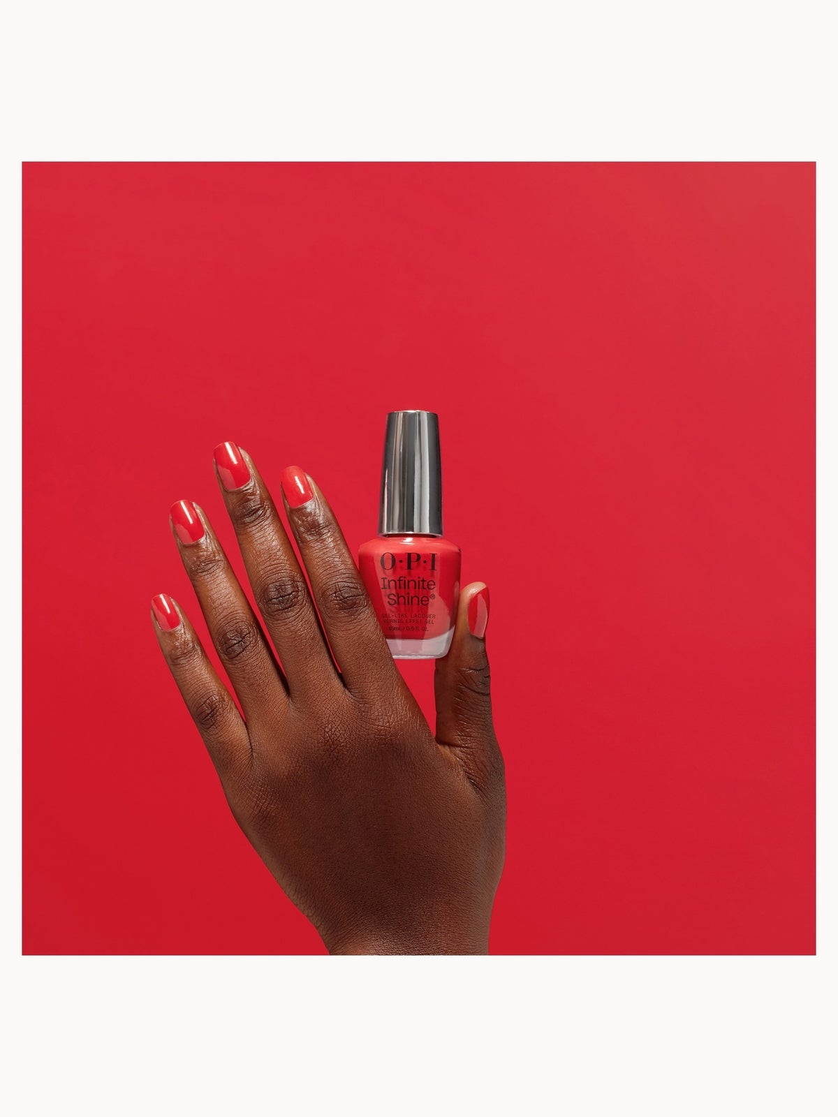 OPI Infinite Shine Long-Wear Gel-Like Pink Nail Polish - Cajun Shrimp 15ml 4