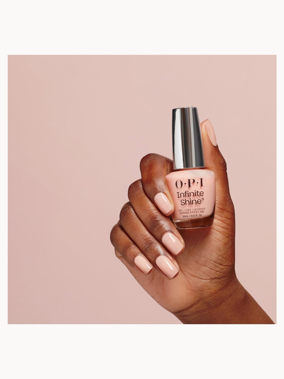 OPI Infinite Shine Long-Wear Gel-Like Sheer Pink Nail Polish - Bubble Bath 15ml 4