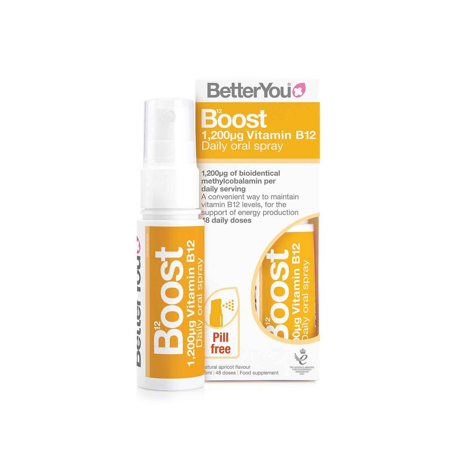BetterYou Boost Vitamin B12 Oral Spray 25ml