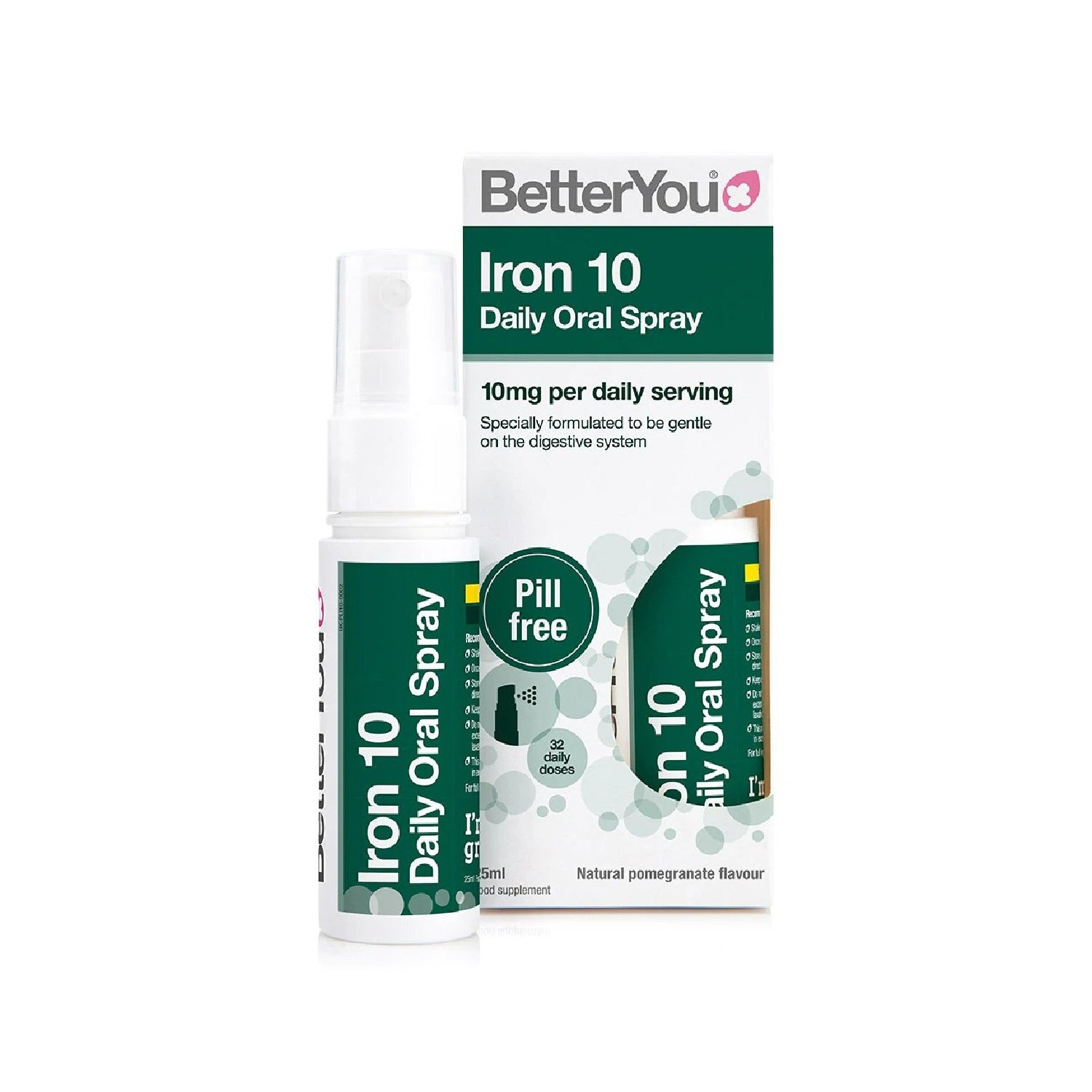 BetterYou Iron 10mg Oral Spray 25ml