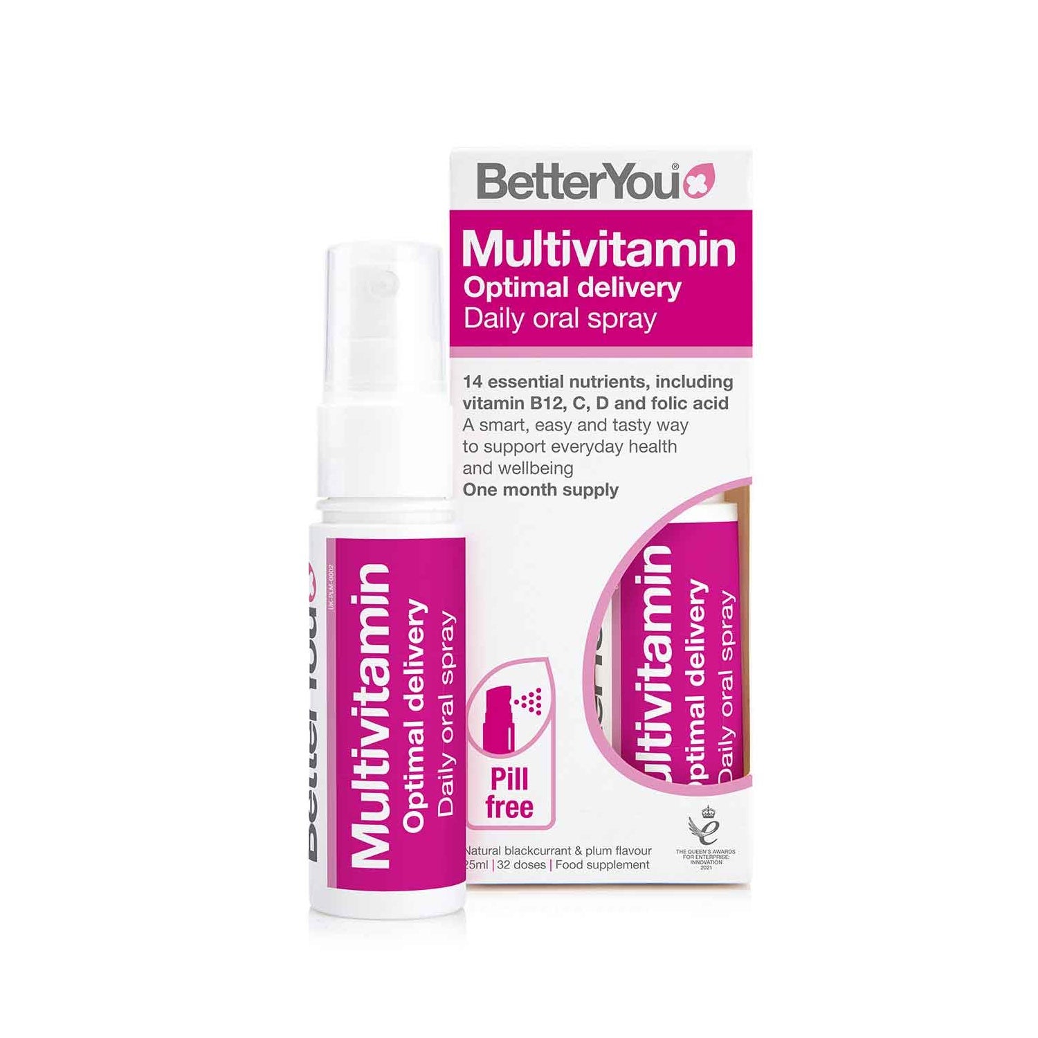 BetterYou Multivitamin Oral Spray 25ml