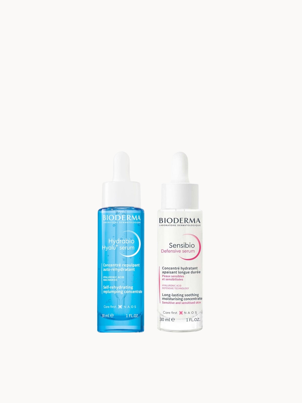 Bioderma Day & Night Serum Bundle for Sensitive Skin