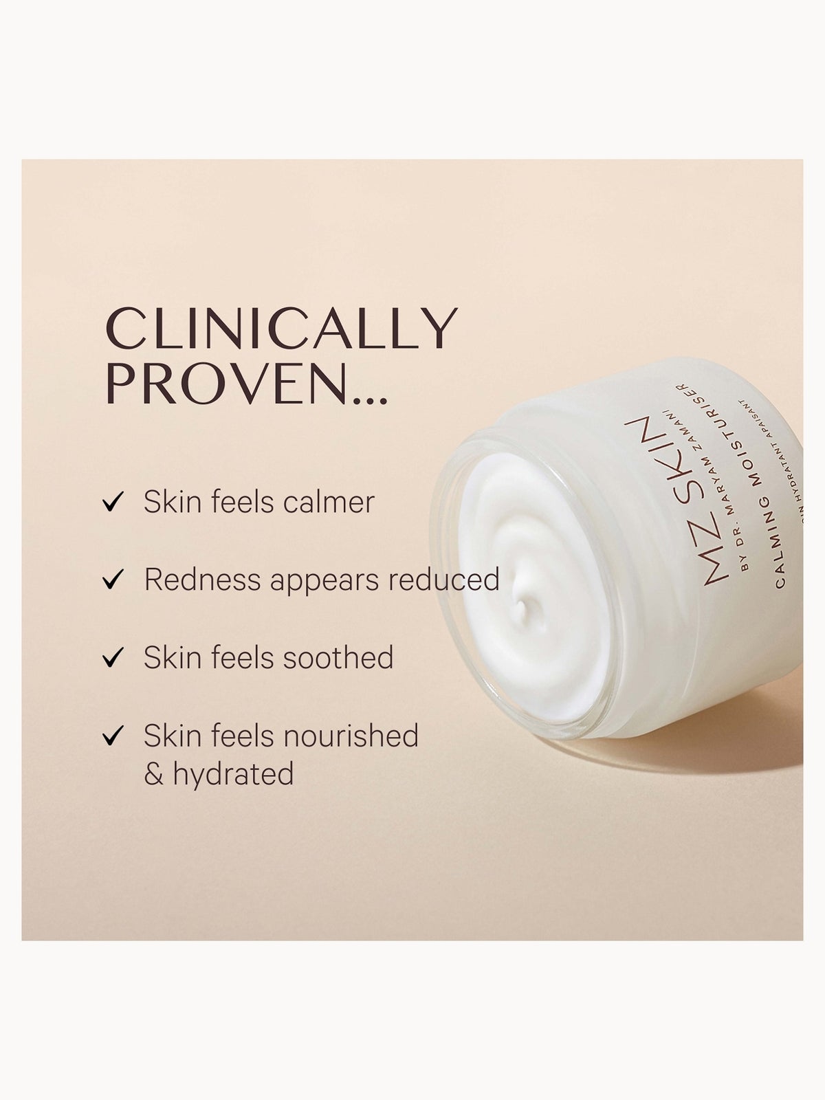 MZ Skin Calming Moisturiser 50ml 3