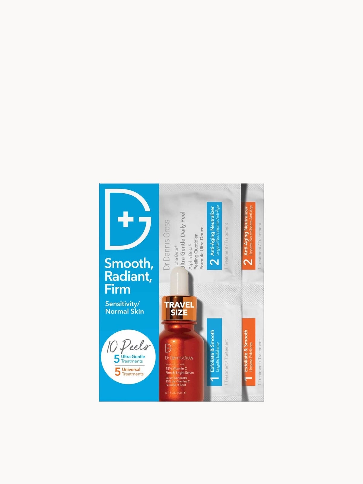 Dr Dennis Gross Smooth, Radiant Firm Sensitive/Normal Skin Kit