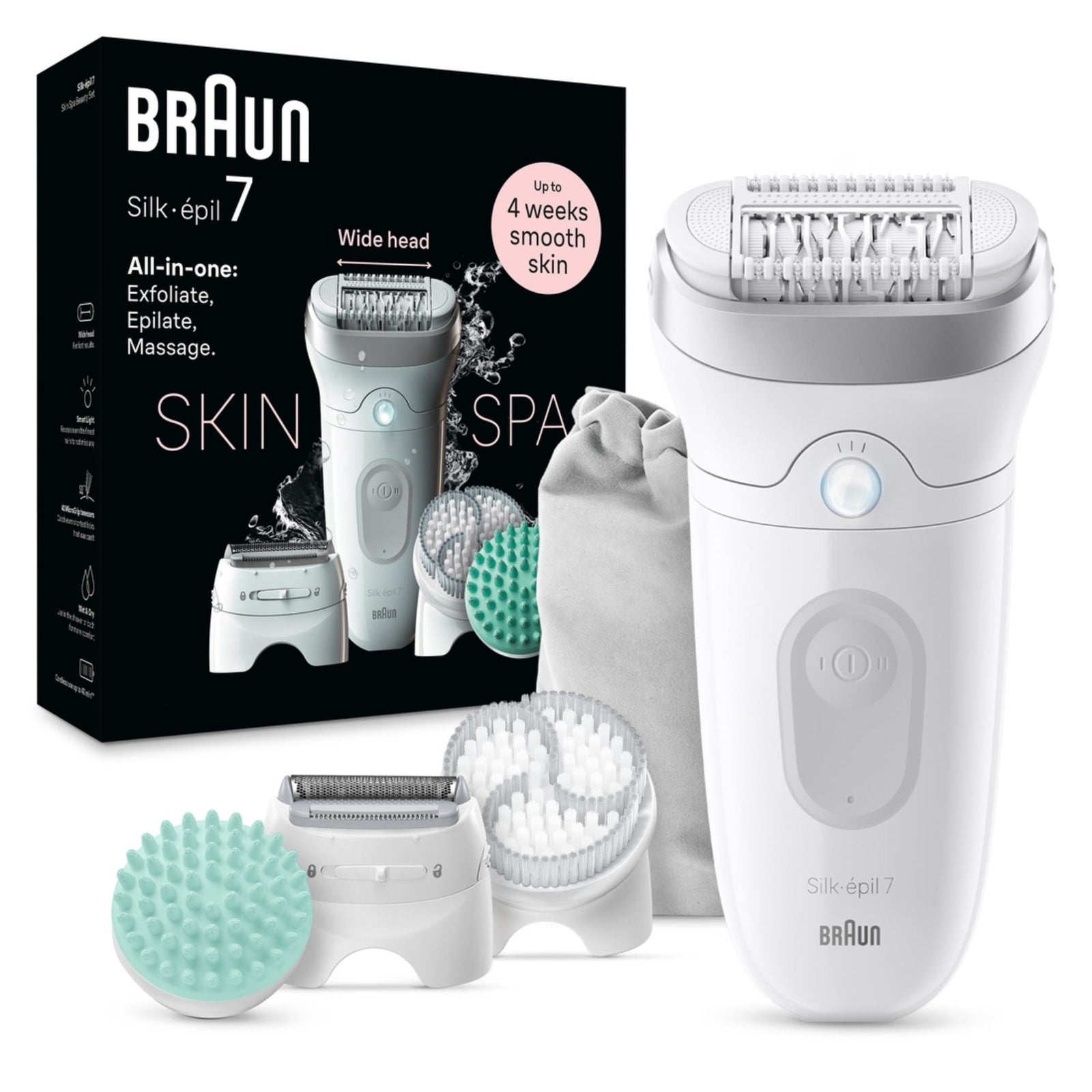 Image of Braun Silk épil Series 7 7-081 Epilator Silver Women
