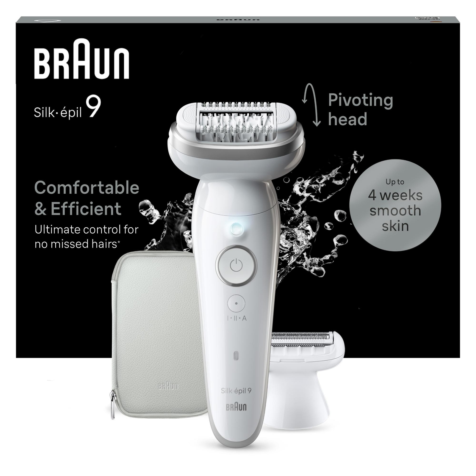 Women's White Braun Silk-Épil Series 9 9-041 Epilator