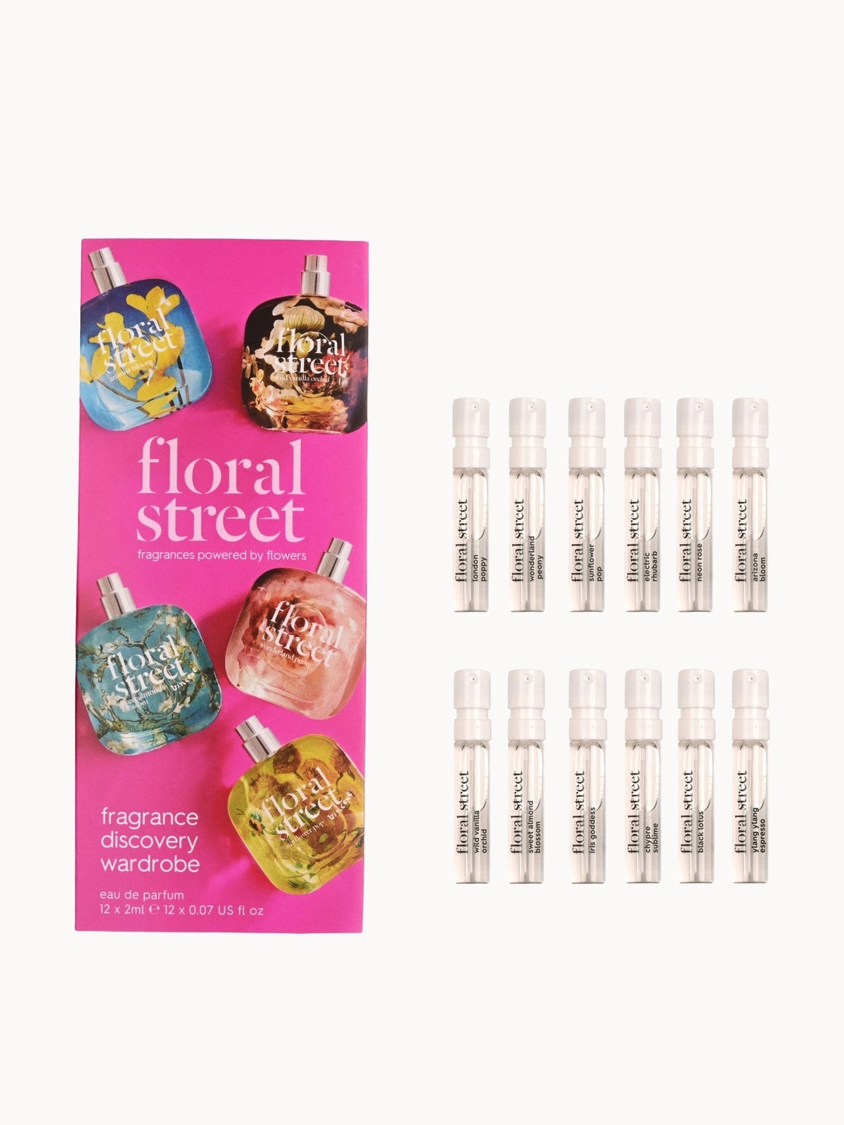 Floral Street 12 x 2ml Deluxe Discovery Wardrobe