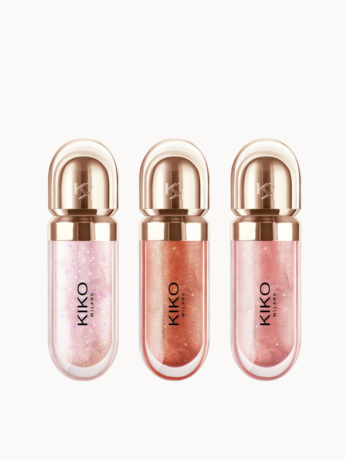 KIKO Milano Exclusive 3D Hydra Lipgloss Limited Edition Trio