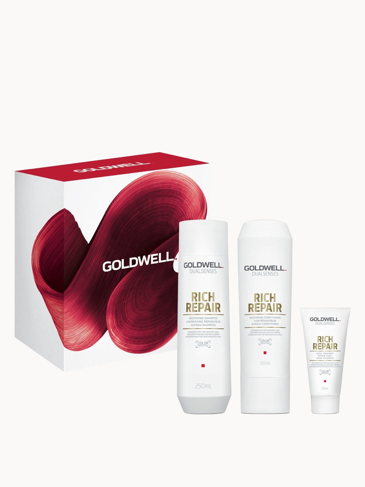 Goldwell Dualsenses Rich Repair Gift Set for Dry, Damaged Hair (Worth £36.55)