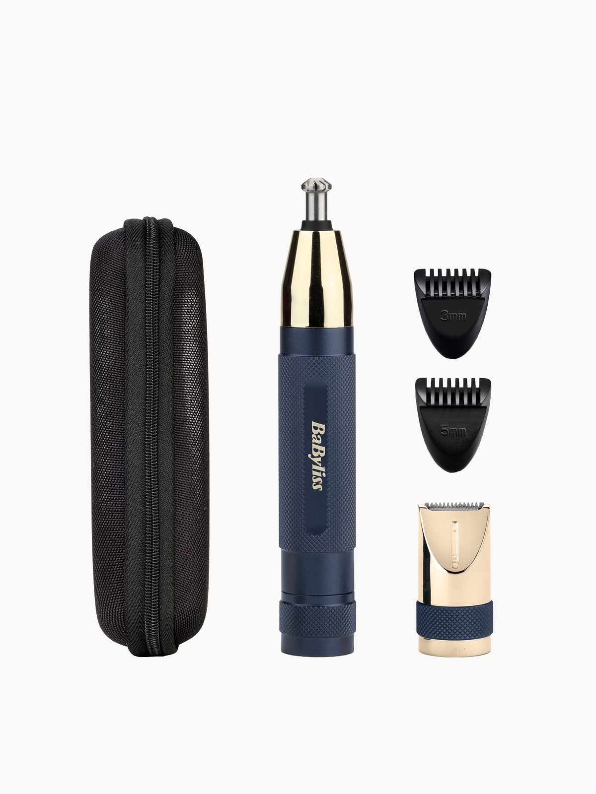 BaByliss Super-X Metal Series Nose, Ear and Eyebrow Trimmer - Blue