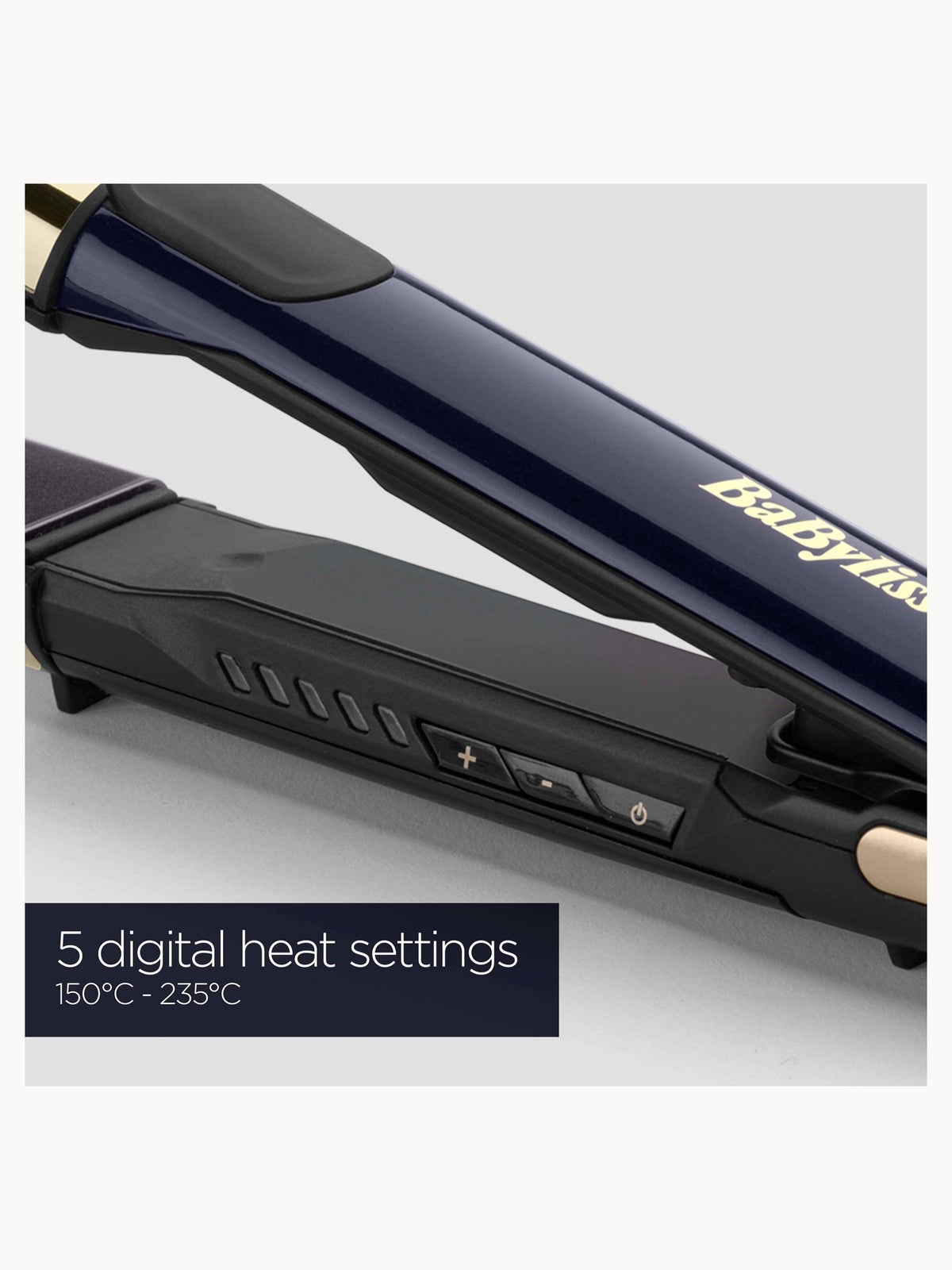 BaByliss Straight and Curl Hair Straightener - Black Onyx 4