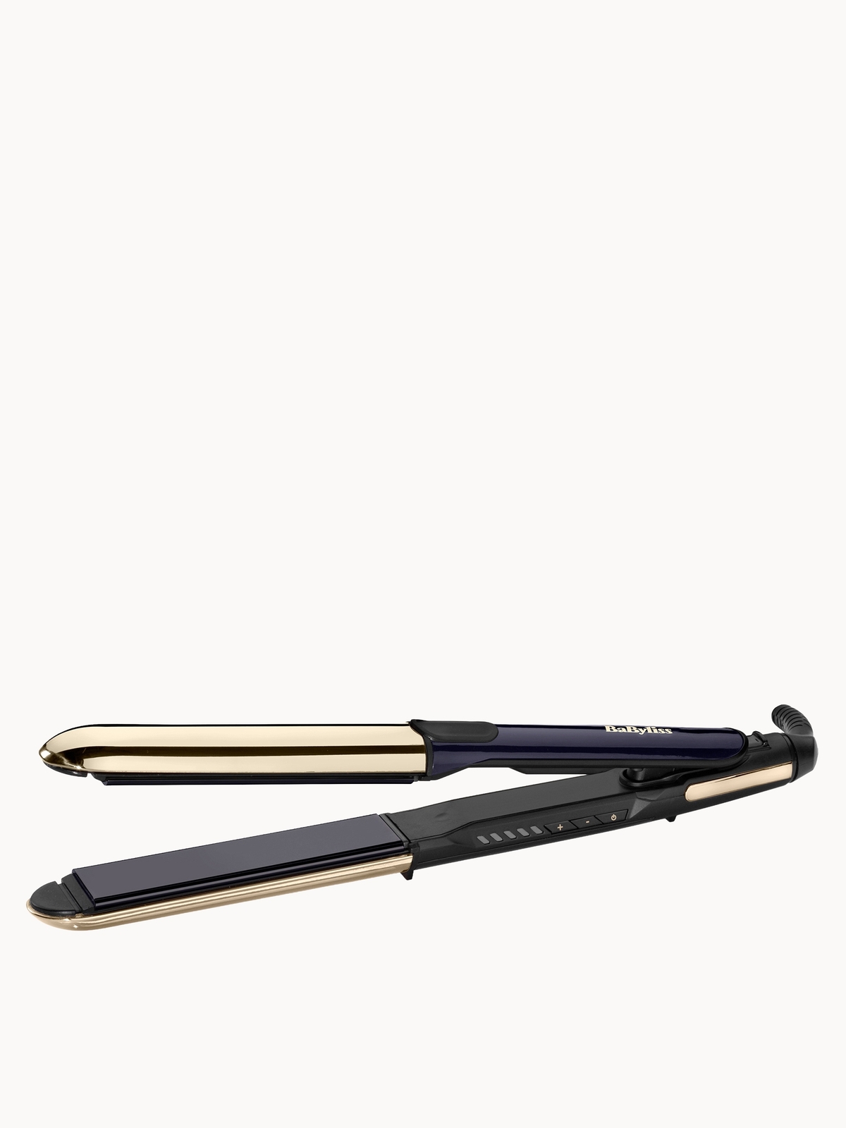 BaByliss Straight and Curl Hair Straightener - Black Onyx
