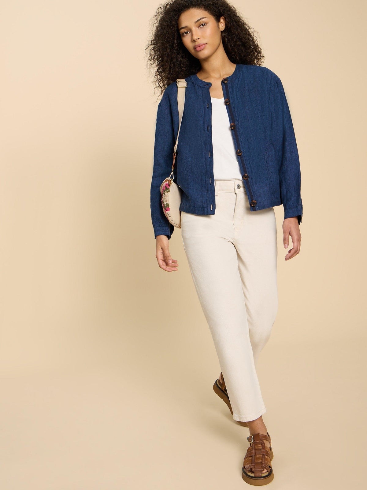 Adele Leinenjacke - 44