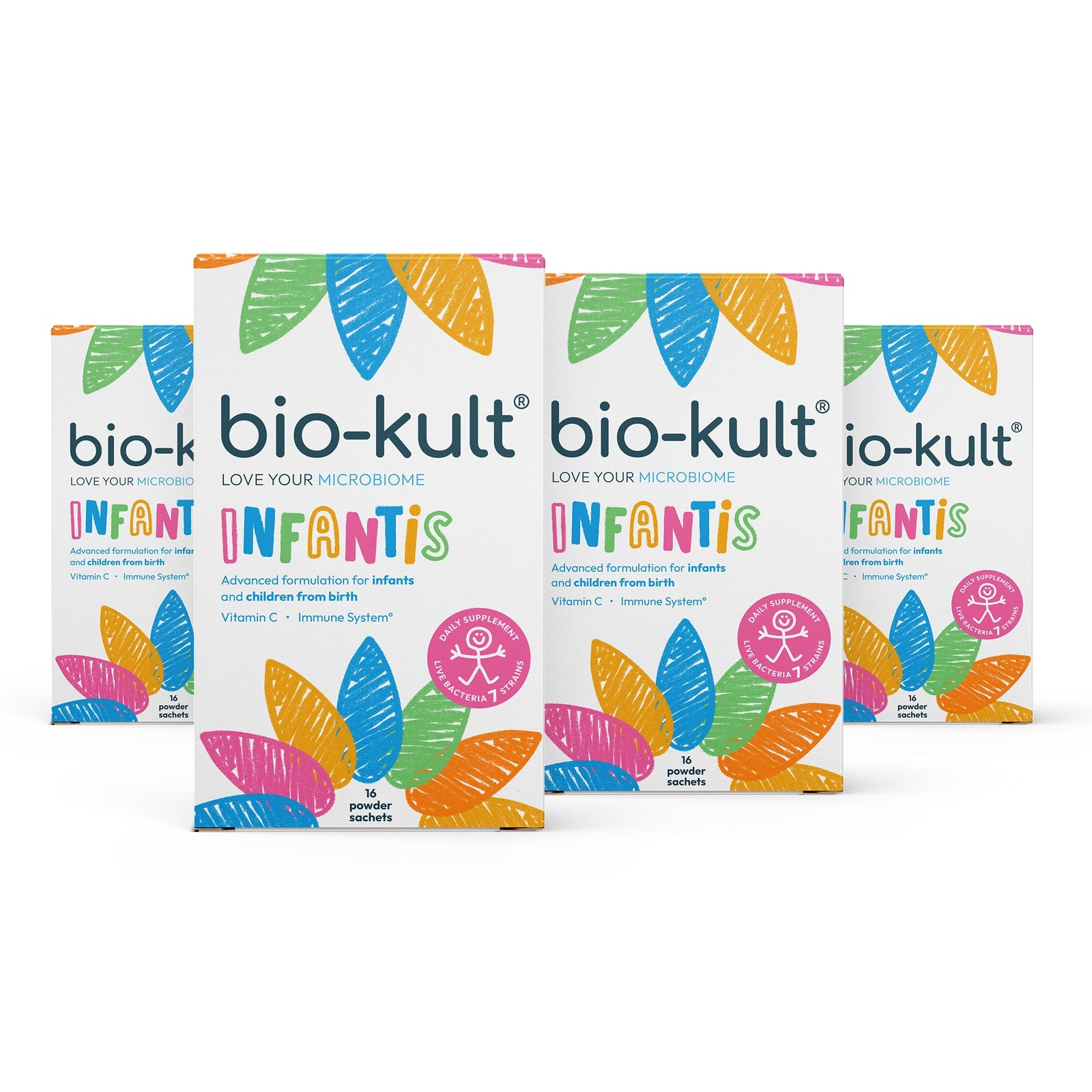 Bio-Kult Infantis 4X Pack - Infantis 4X Pack ( Added Vitamin C)