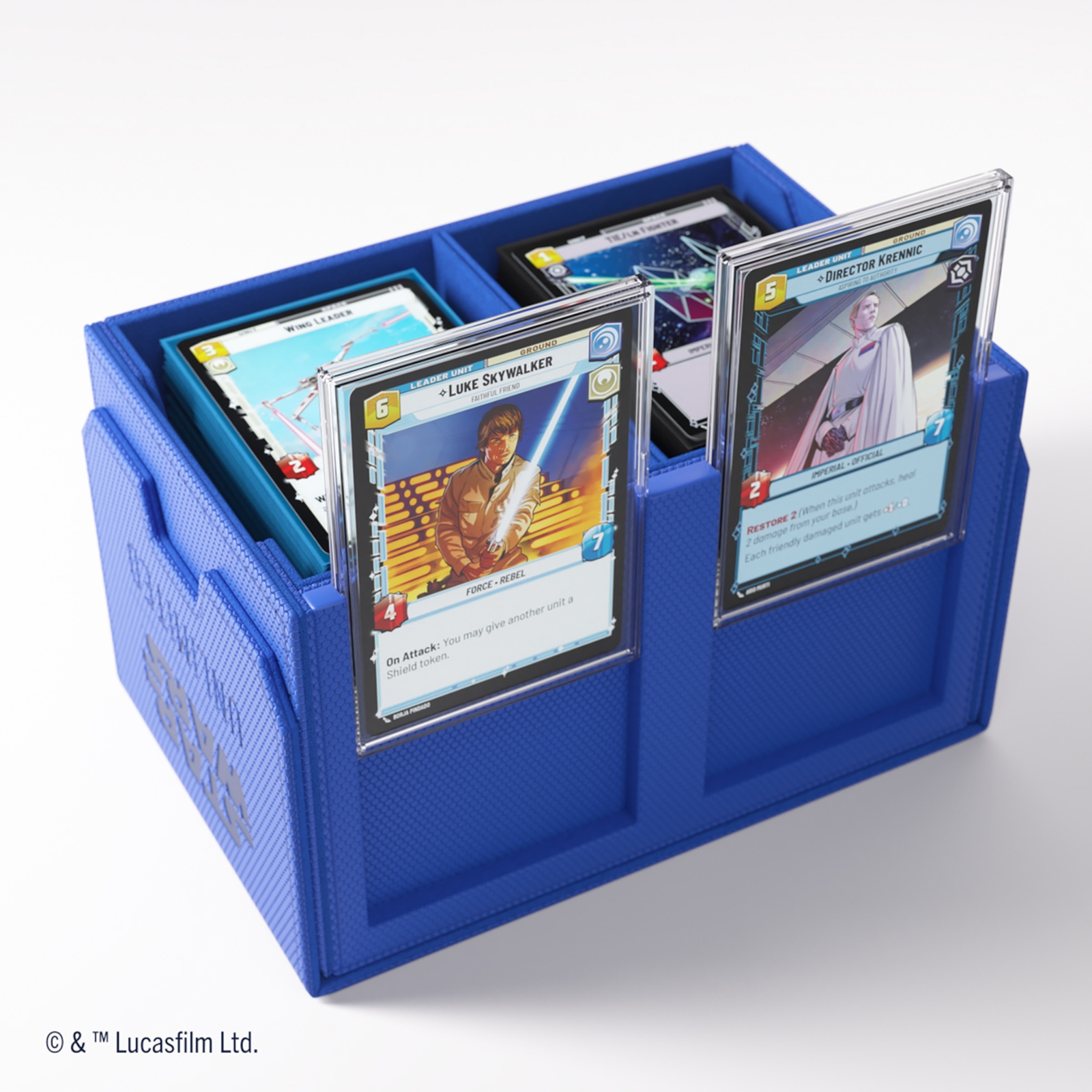 Gamegenic Star Wars: Unlimited Double Deck Pod Blue