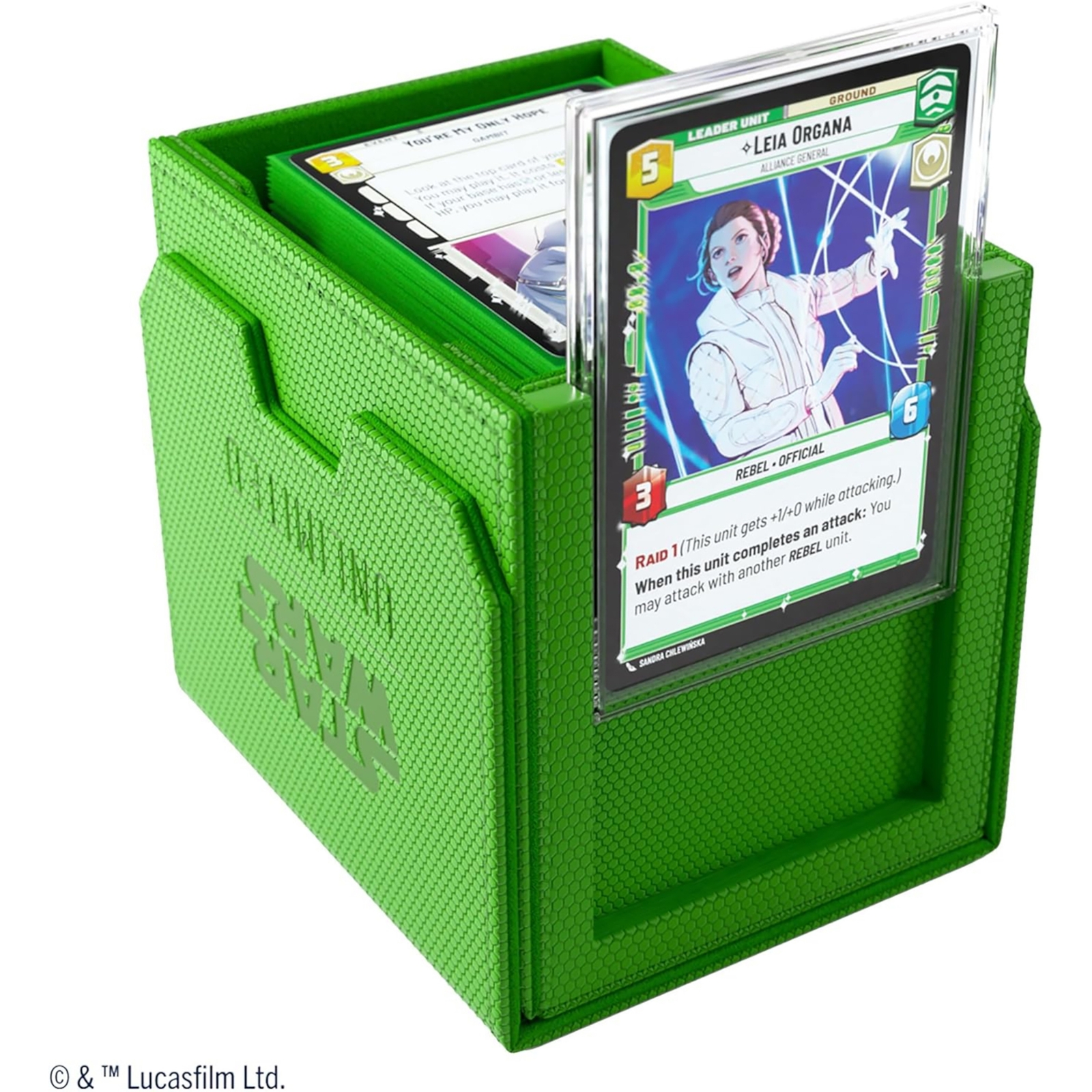 Gamegenic Star Wars: Unlimited Deck Pod Green Gamegenic Star Wars: Unlimited Deck Pod Green