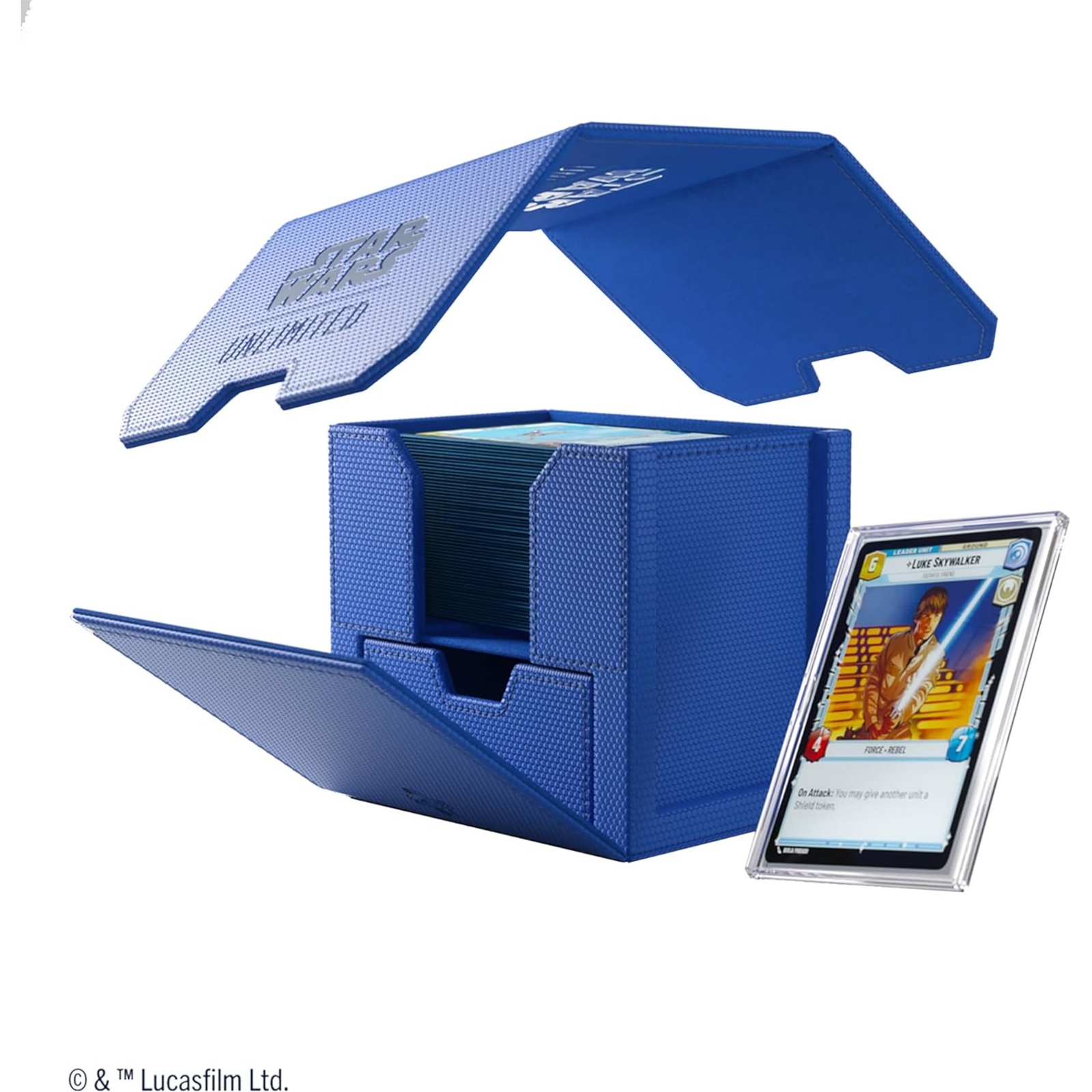 Gamegenic Star Wars: Unlimited Deck Pod Blue