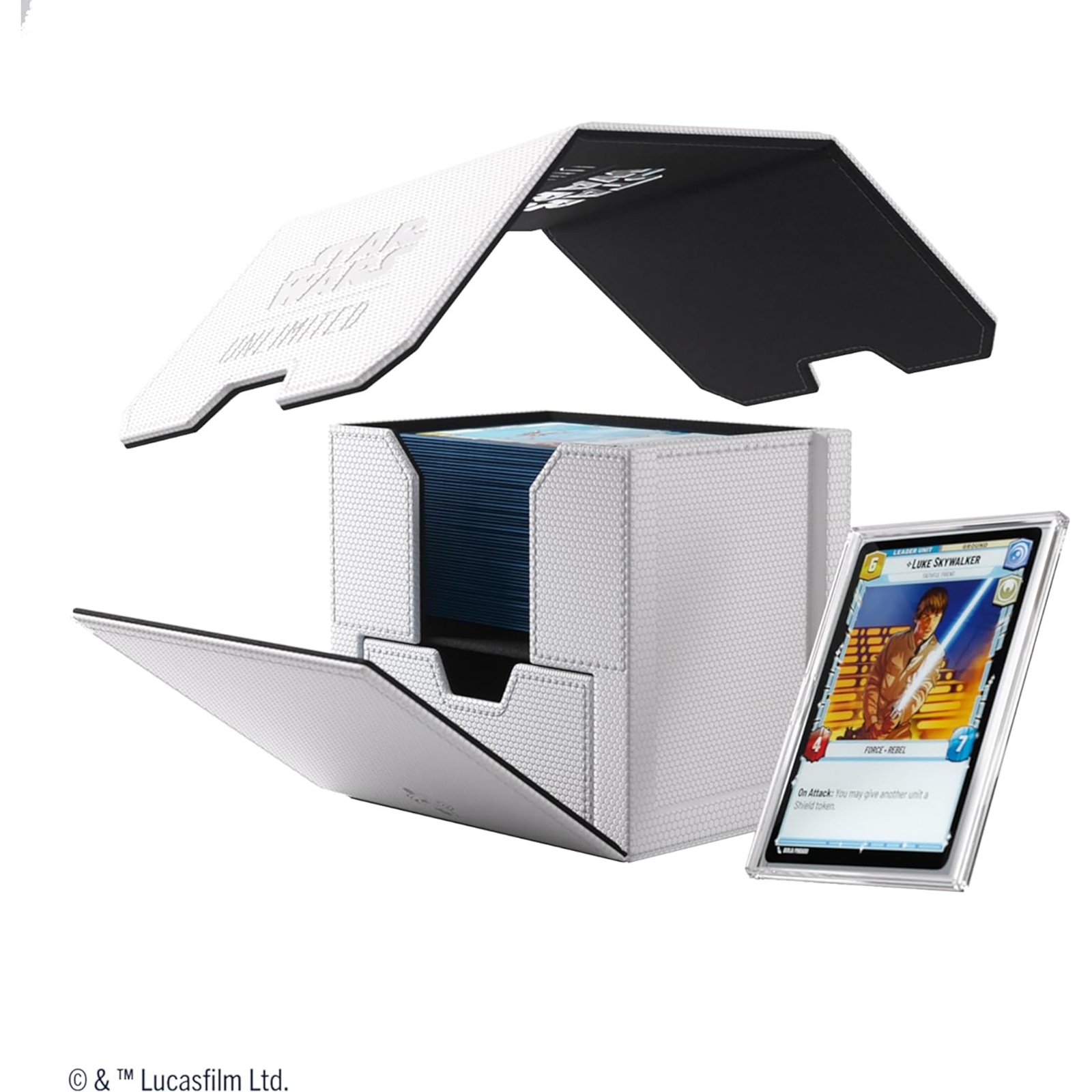 Gamegenic Star Wars: Unlimited Deck Pod White/Black Gamegenic Star Wars: Unlimited Deck Pod White/Black