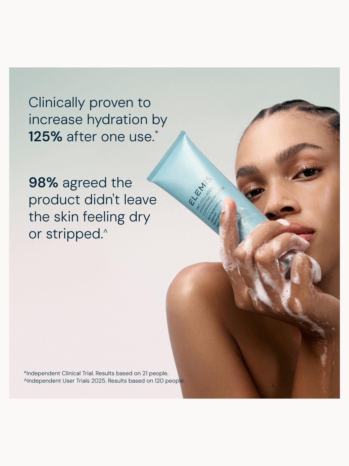 Elemis Pro-Collagen Hydrating Cleansing Mousse 30ml 4