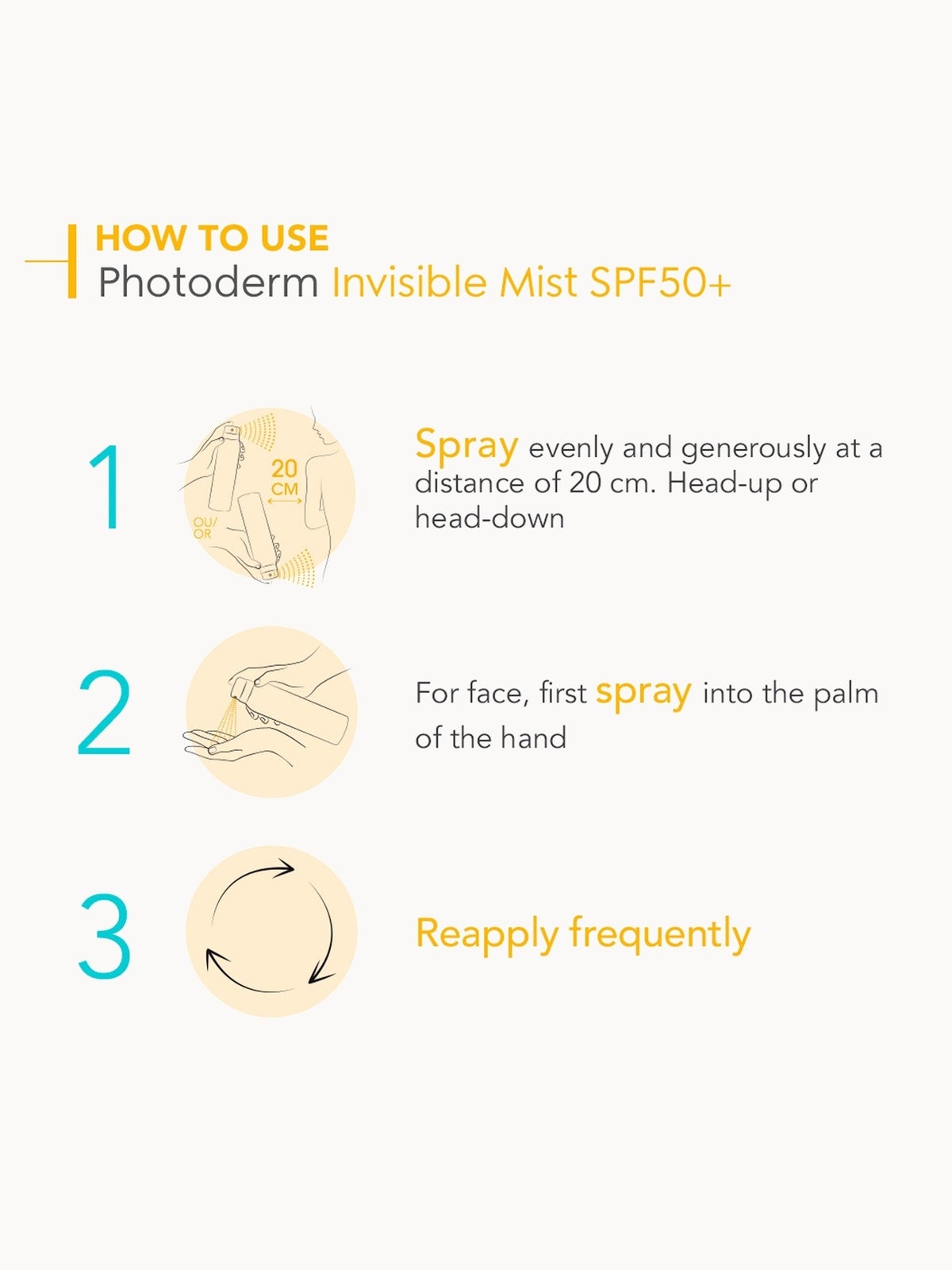 Bioderma Photoderm Max Invisible Mist SPF 50+ Moisturising Sunscreen for Sensitive Skin 150ml 3