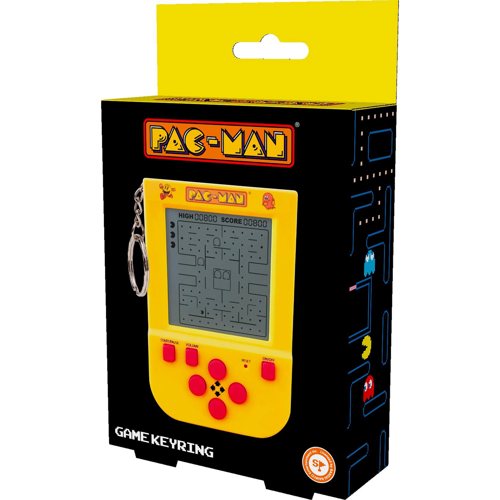 Pac-Man Keyring Arcade Game Pac-Man Keyring Arcade Game