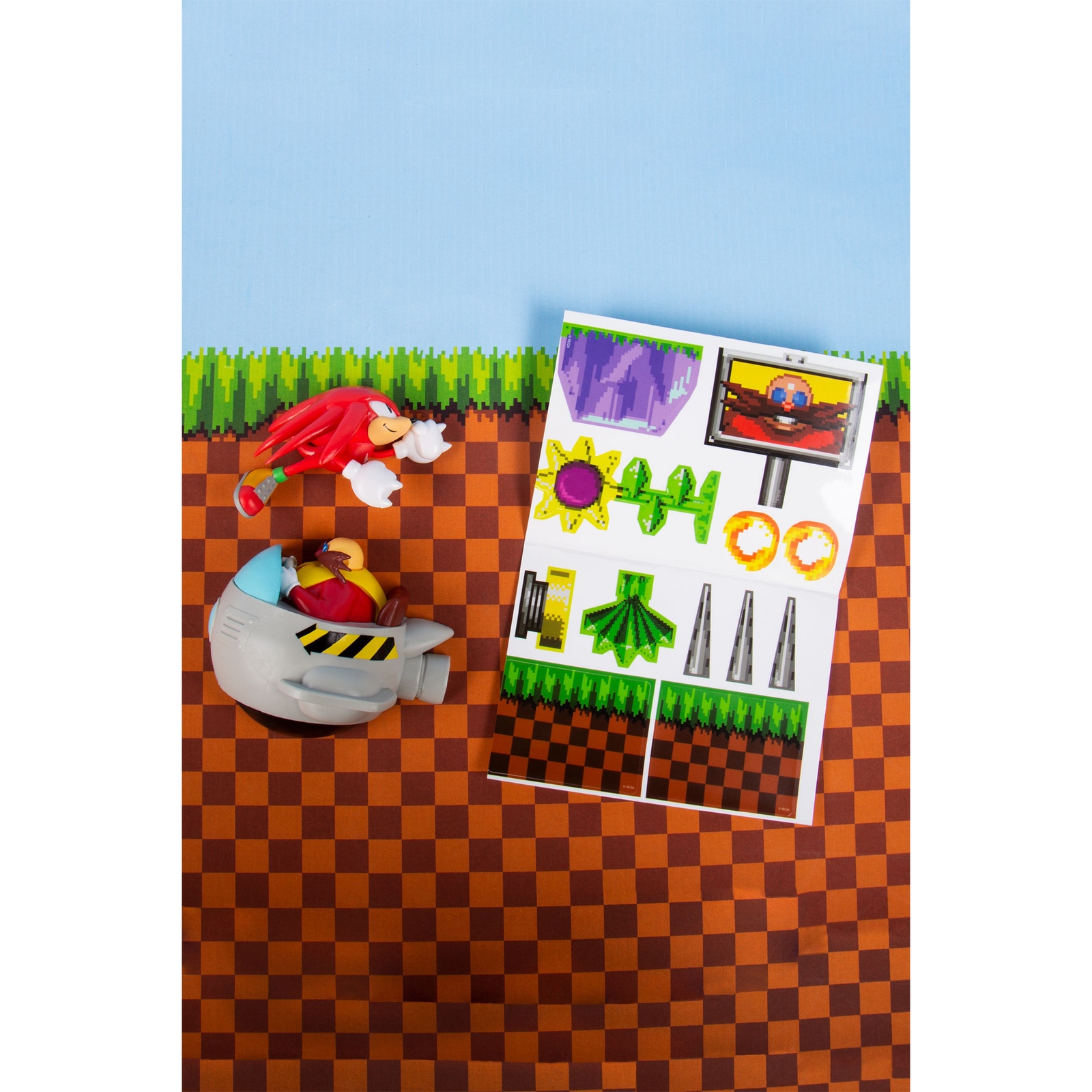 Knuckles and Dr Eggman Comic Ons