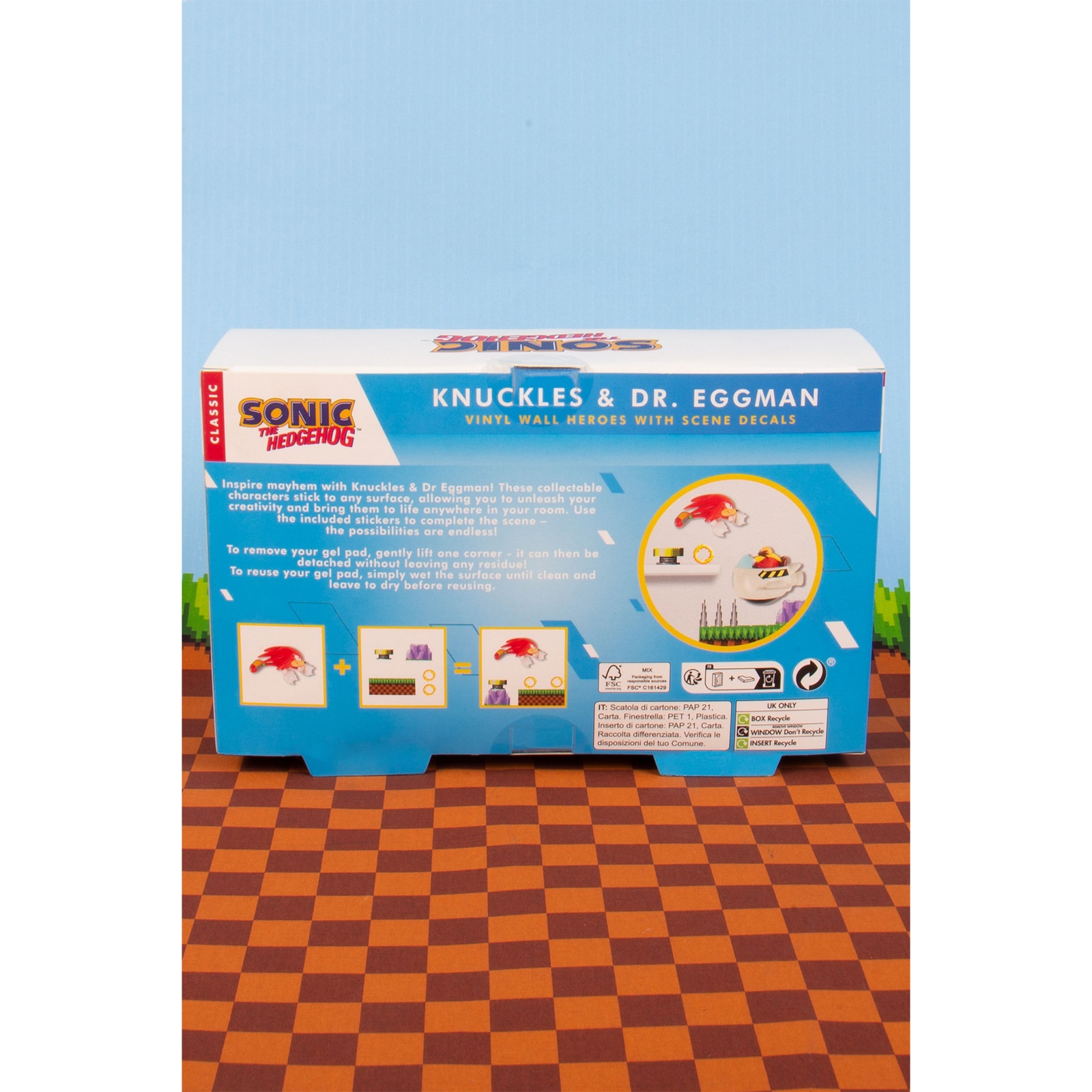 Knuckles and Dr Eggman Comic Ons