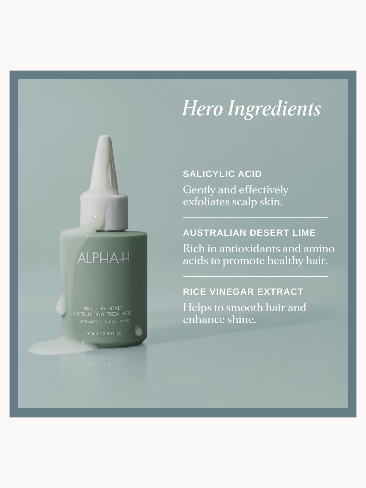 Alpha-H Healthy Scalp Exfoliating Treatment with Australian Desert Lime 100ml 3