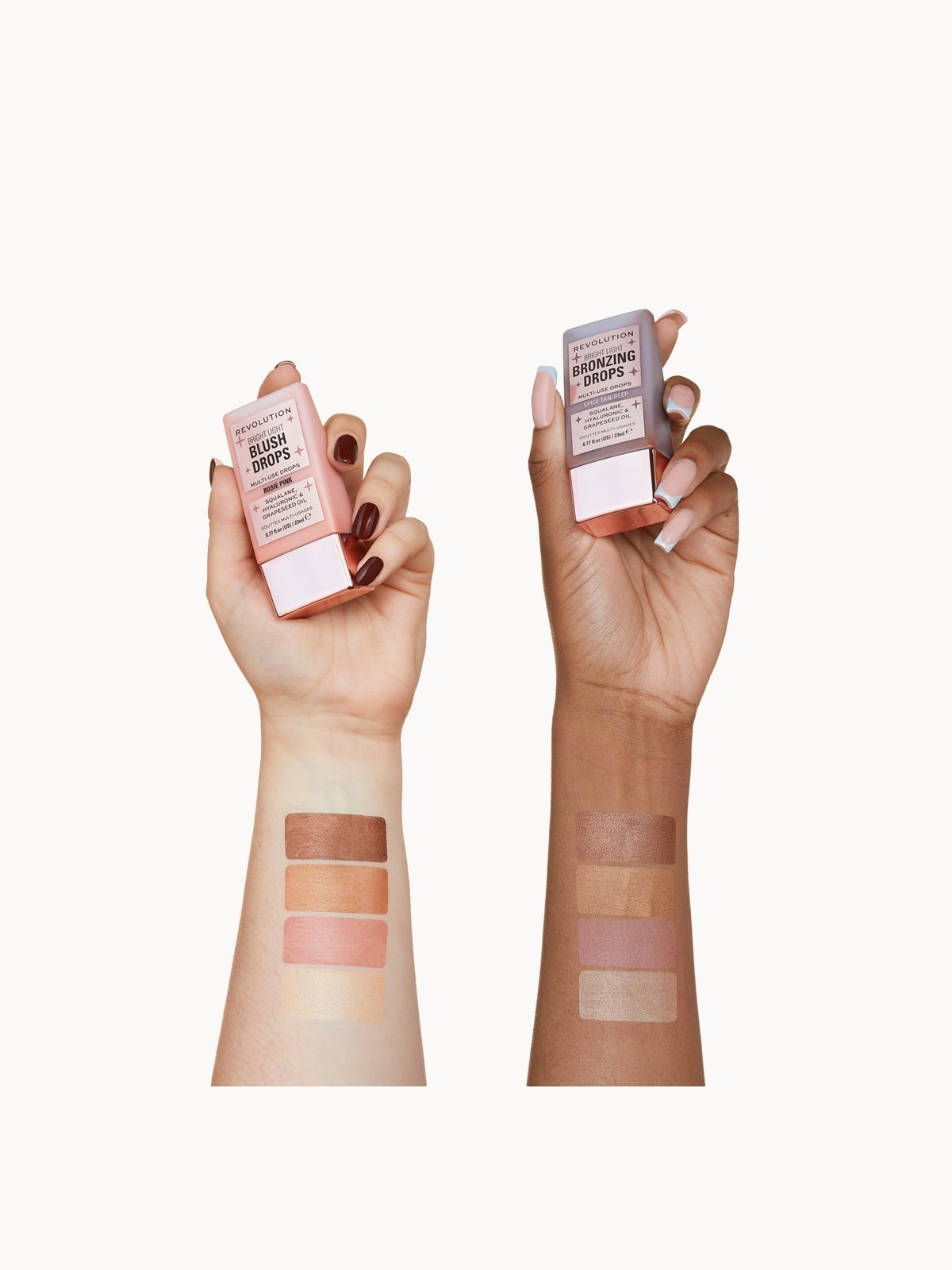 Makeup Revolution Bright Light Bronzing Drops Bronze (Various Shades) - Bronze Scorched 4