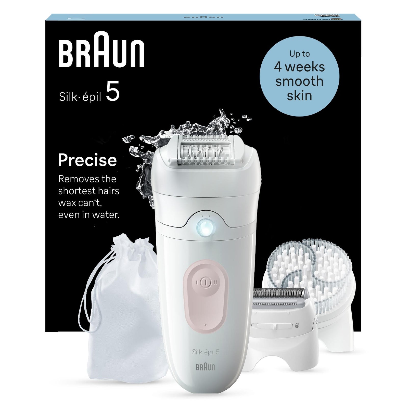 Women's Pink Braun Silk-Épil Series 5 5-060 Epilator