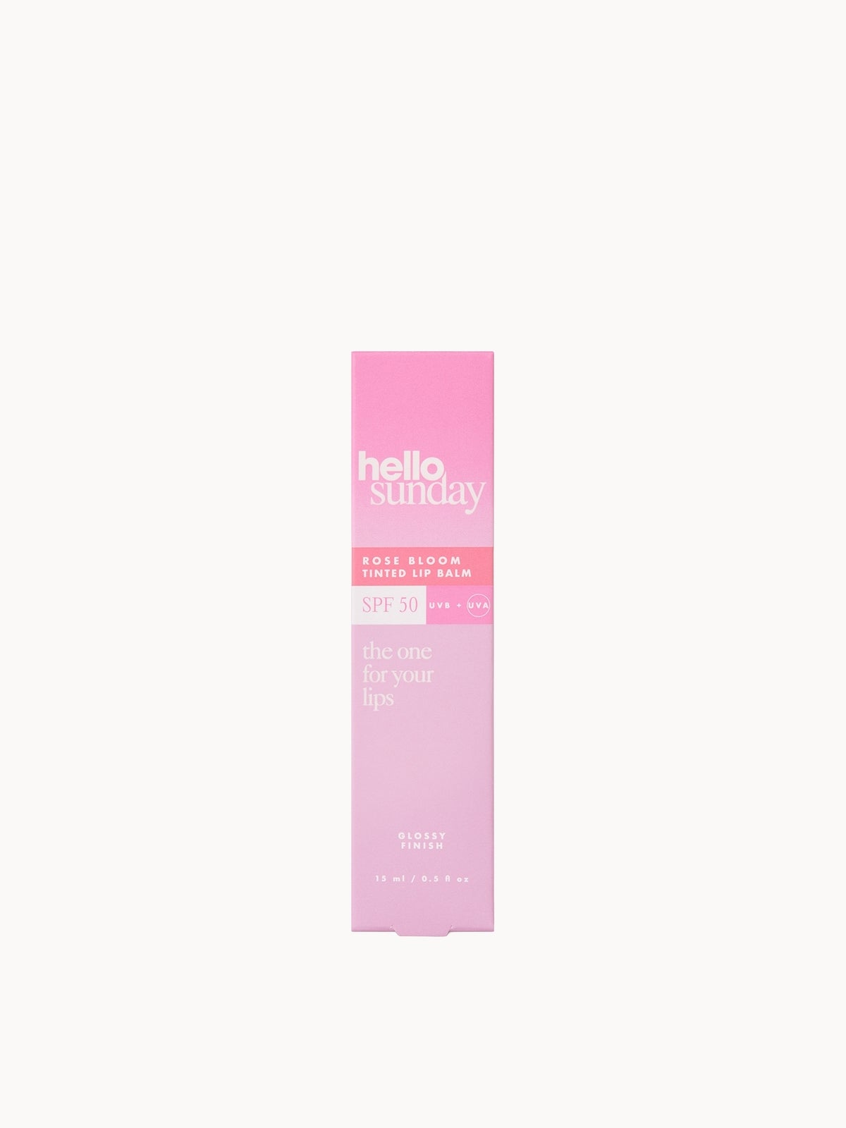 Hello Sunday Tinted Lip Balm SPF50 15ml - Rose Bloom 2